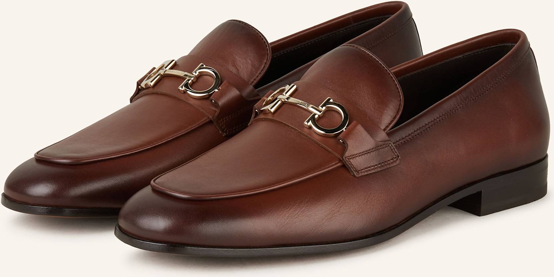Ferragamo Loafer Balty braun