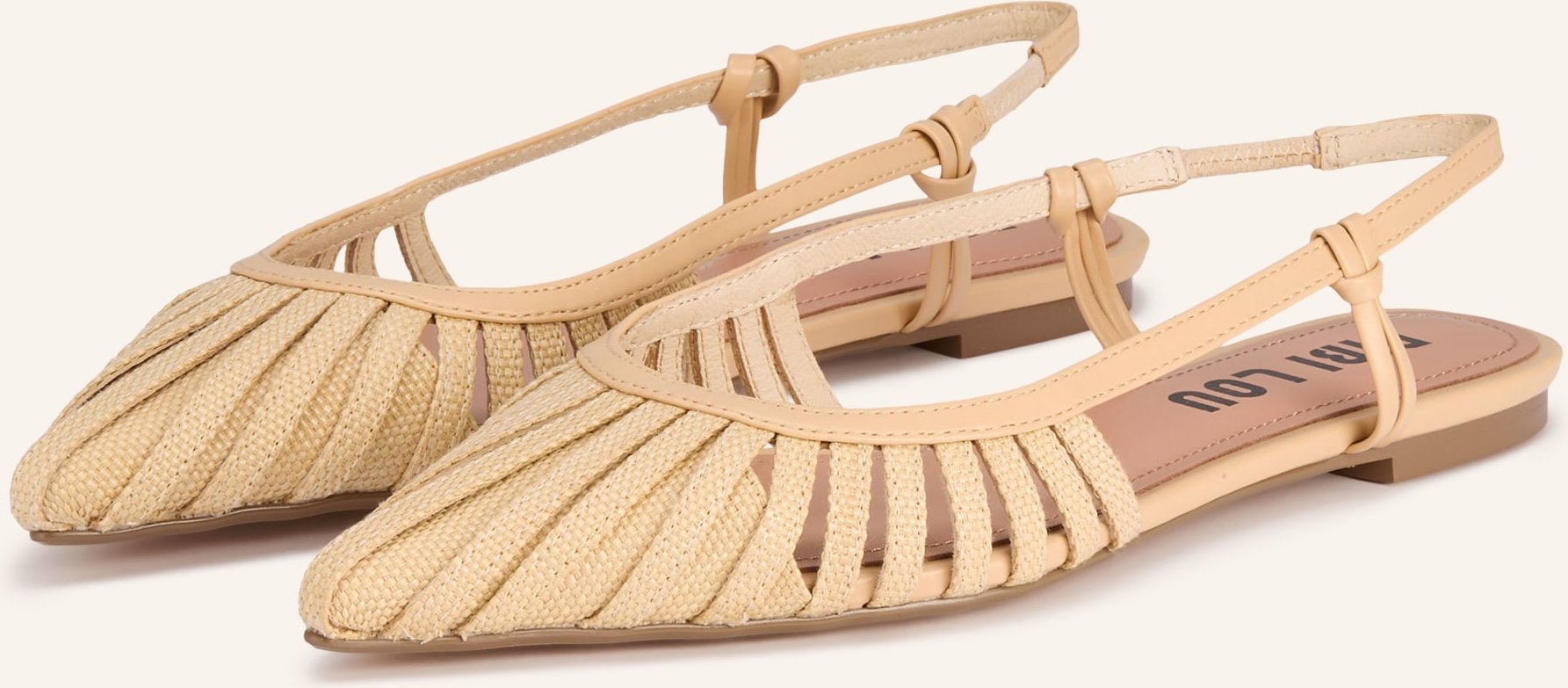 Bibi Lou Slingballerinas Zin beige