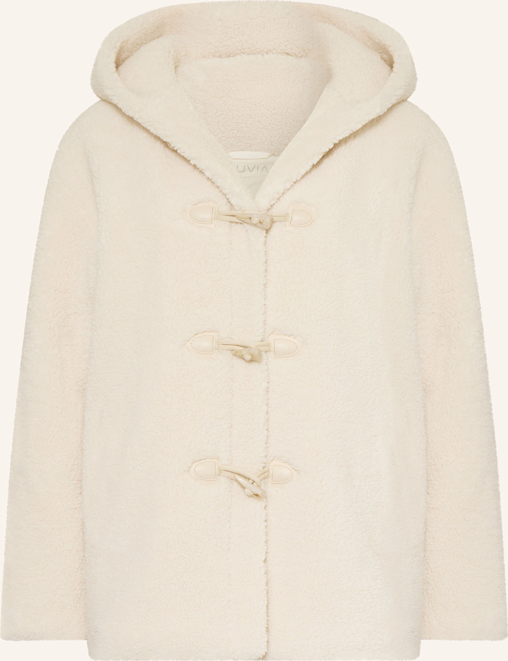 Thumbnail - Juvia Dufflecoat Thelma Aus Teddyfell beige