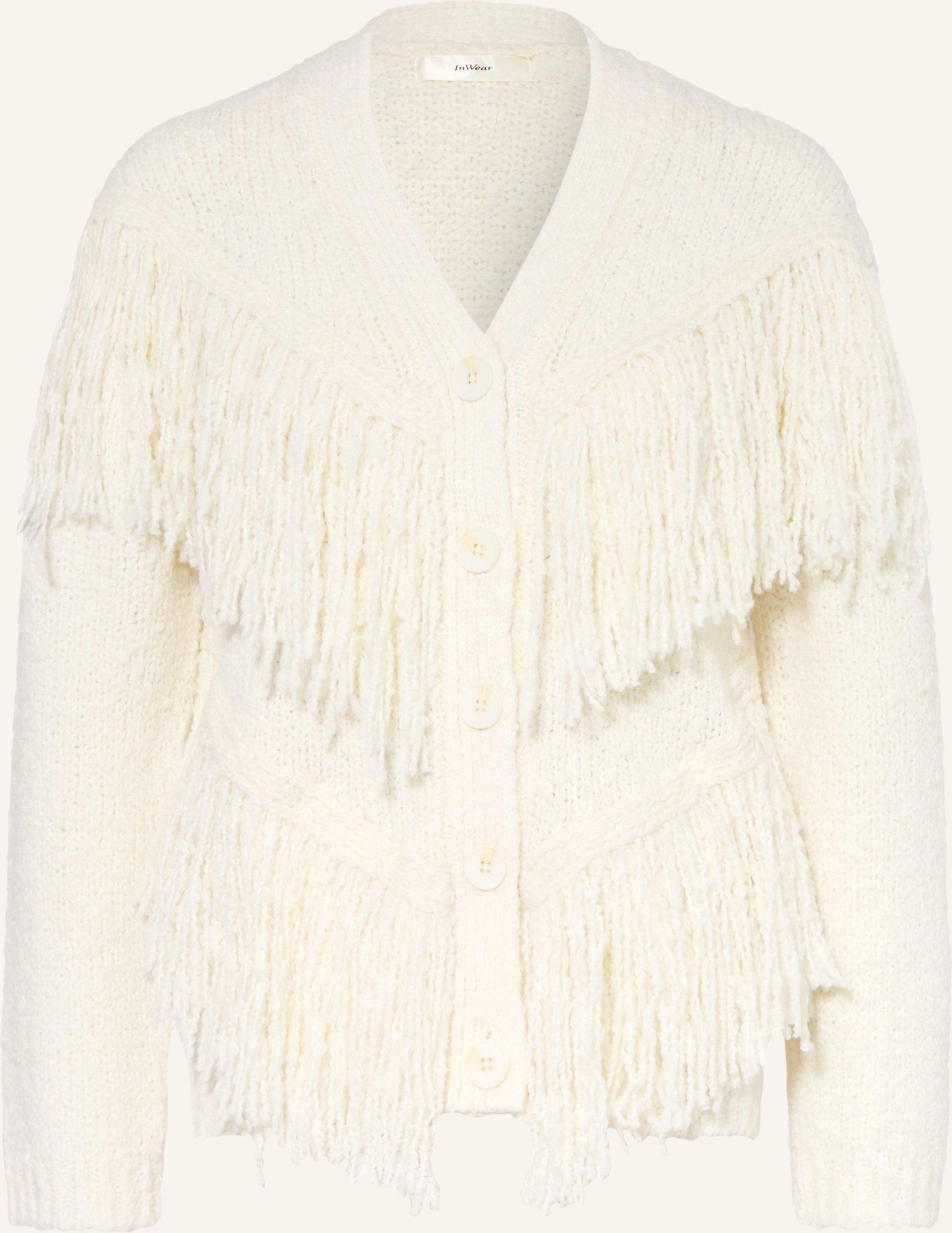 Inwear Strickjacke Nefeliiw weiss