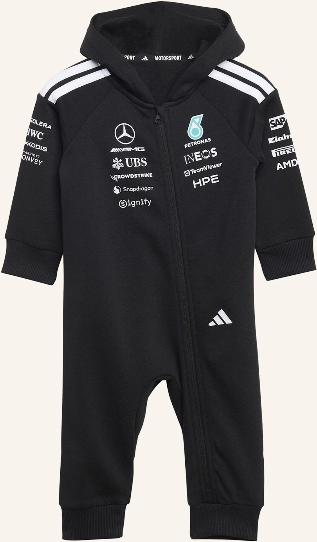 Adidas Mercedes - Amg Petronas Formula 1 Team Dna Baby Trainingsanzug schwarz