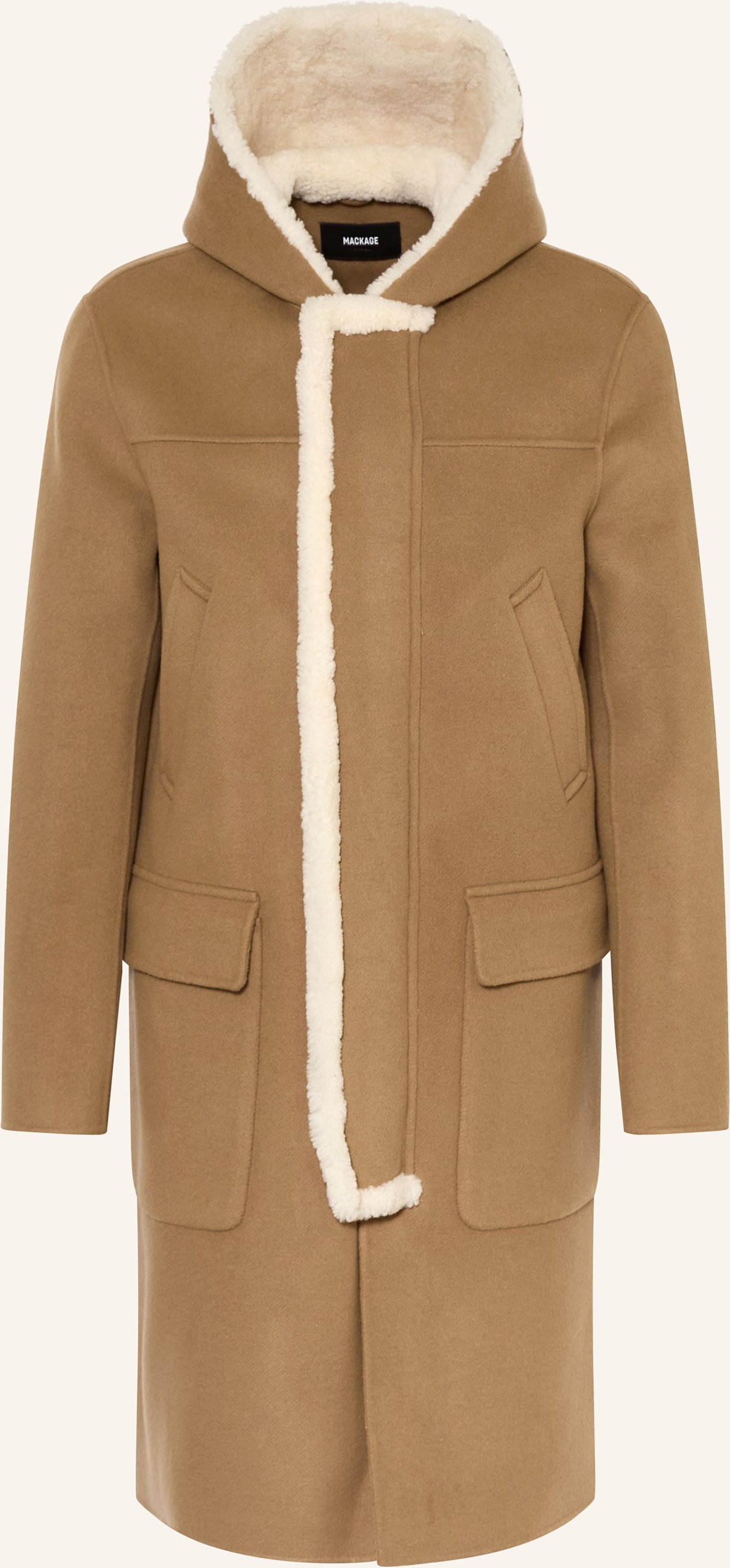 Mackage Wollmantel Abraham braun