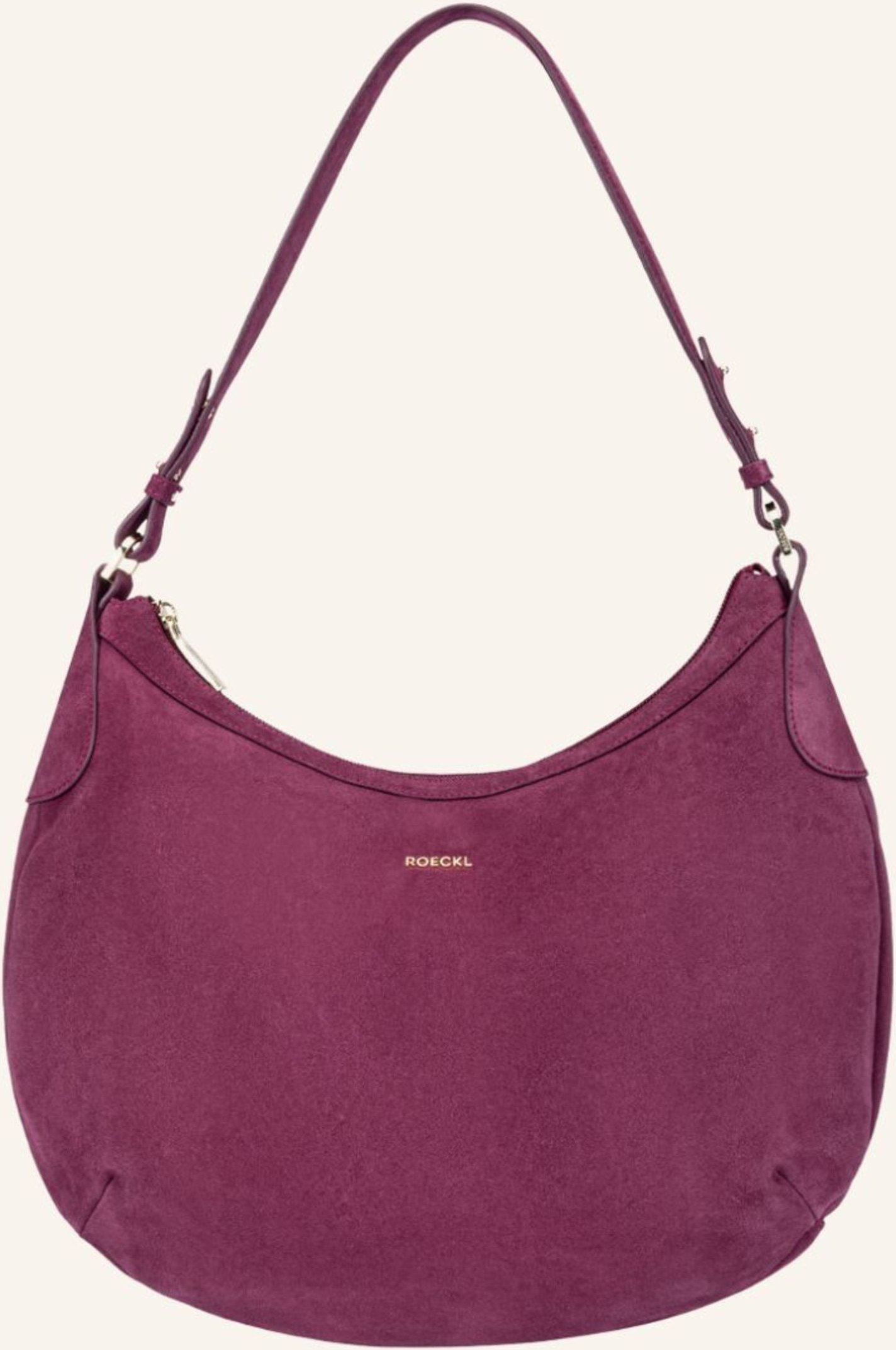 Roeckl Schultertasche Liberty Nubuk Small rot