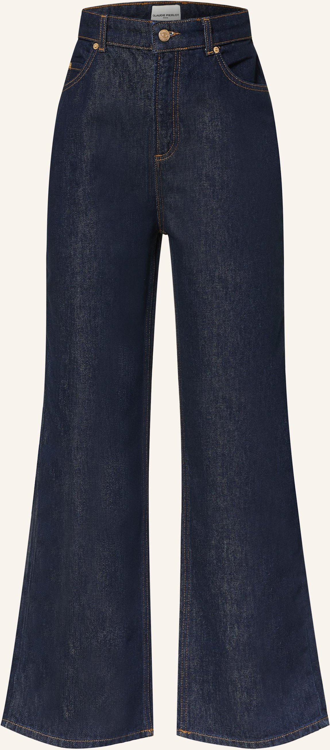 Claudie Pierlot Wide Leg Jeans blau