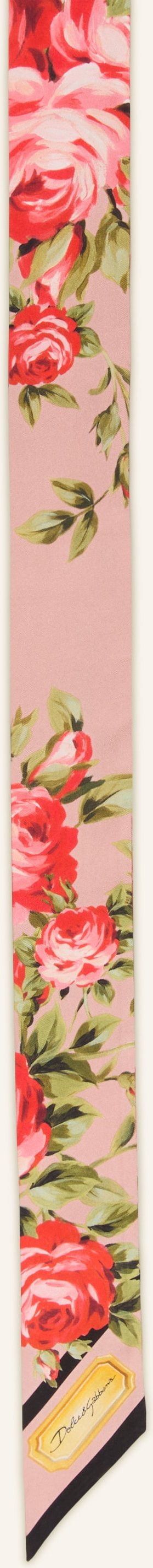 Dolce & Gabbana Seidenschal rosa
