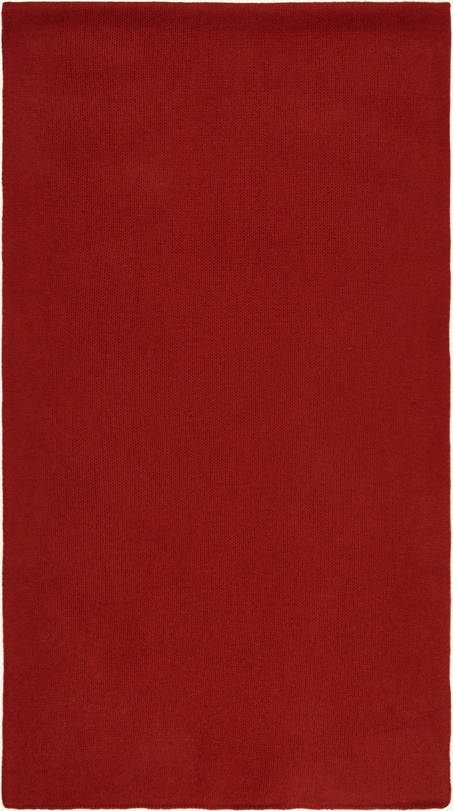 Strokesman's Cashmere-Schal rot