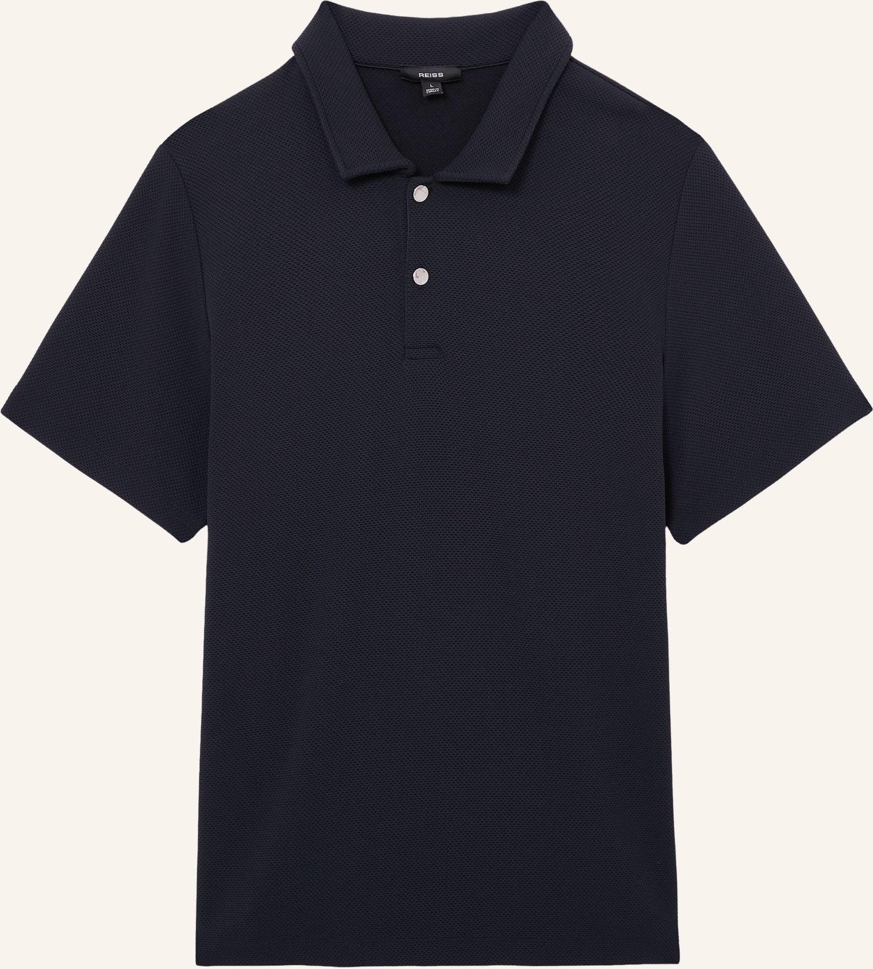 Reiss Piqué-Poloshirt Kennedy blau