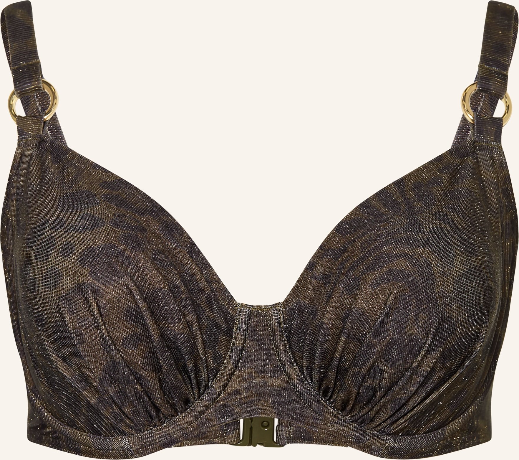 Primadonna Bügel-Bikini-Top Ratjada Mit Glitzergarn gruen