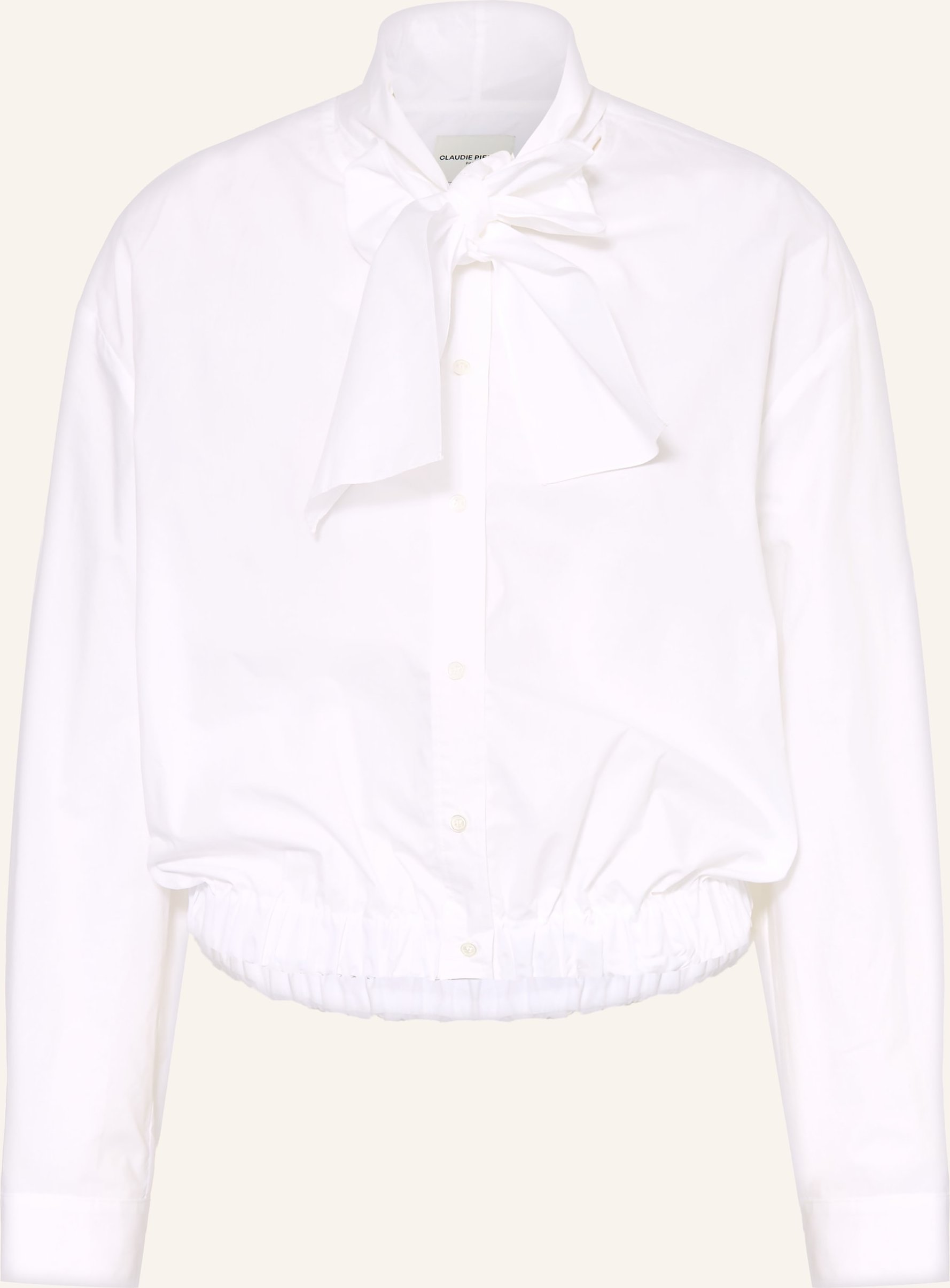 Claudie Pierlot Schluppenbluse weiss
