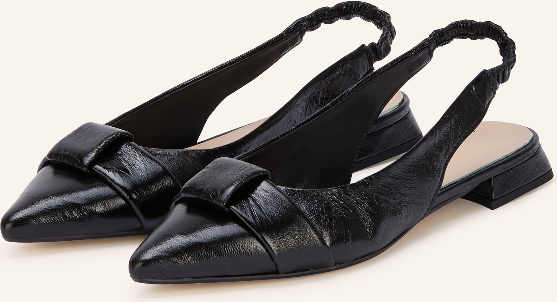 Darling Harbour Slingballerinas schwarz