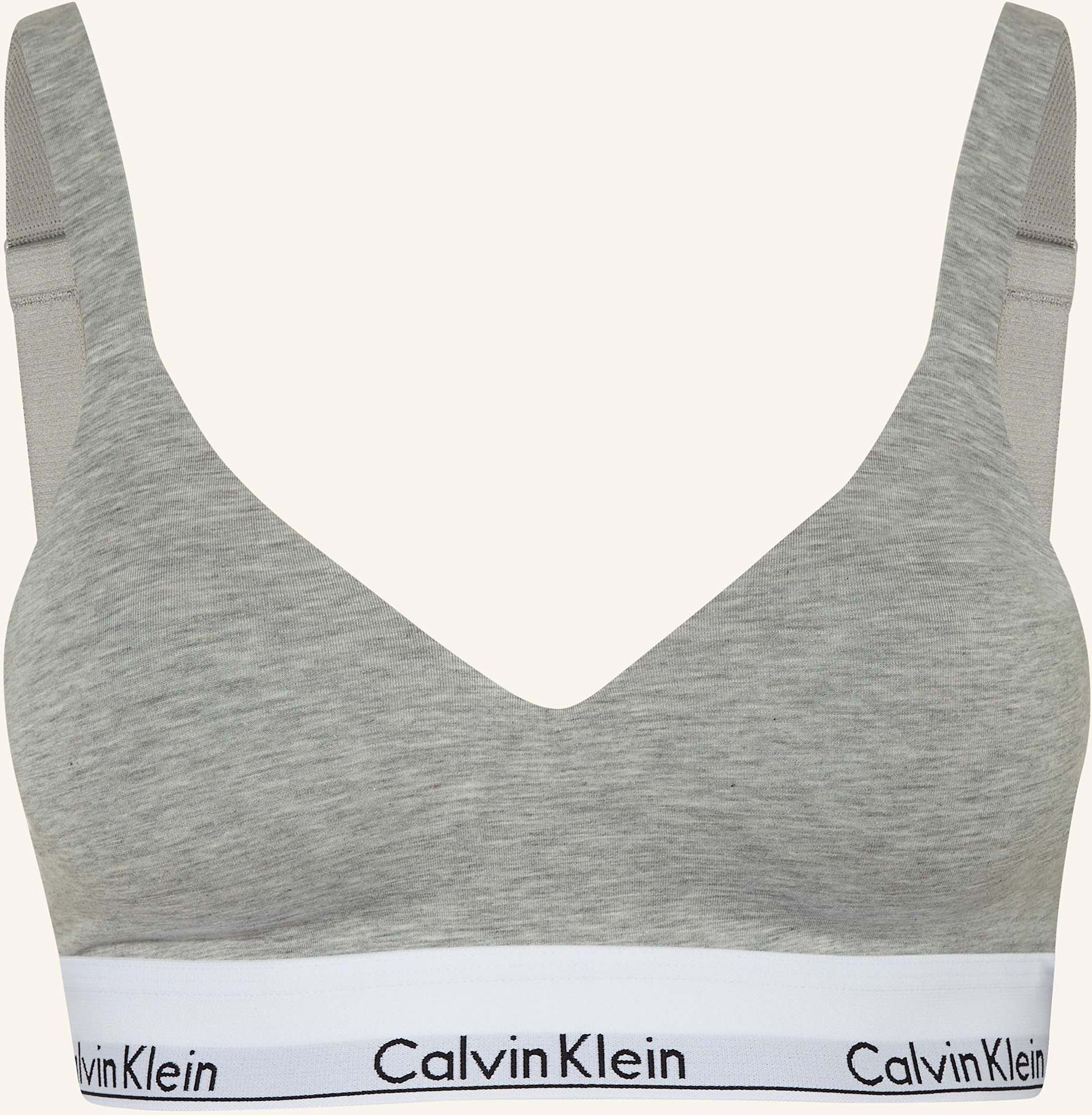 Calvin Klein Push-Up-Bh Icon Cotton Modal grau