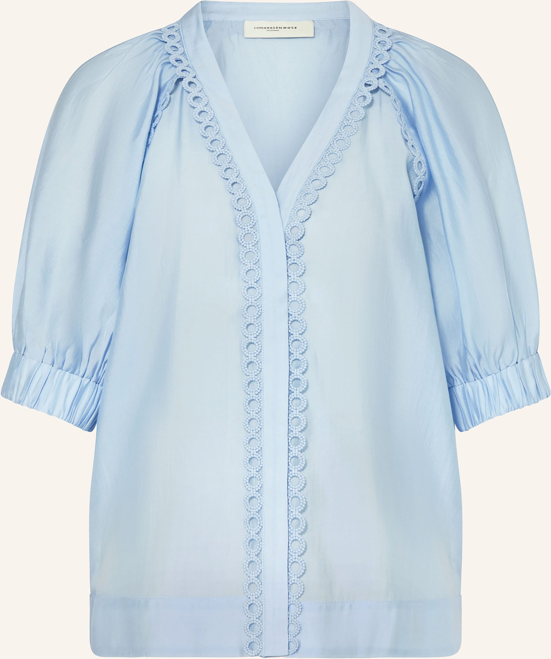 Thumbnail - Copenhagen Muse Bluse Cmmolly Mit 3/4-Arm blau
