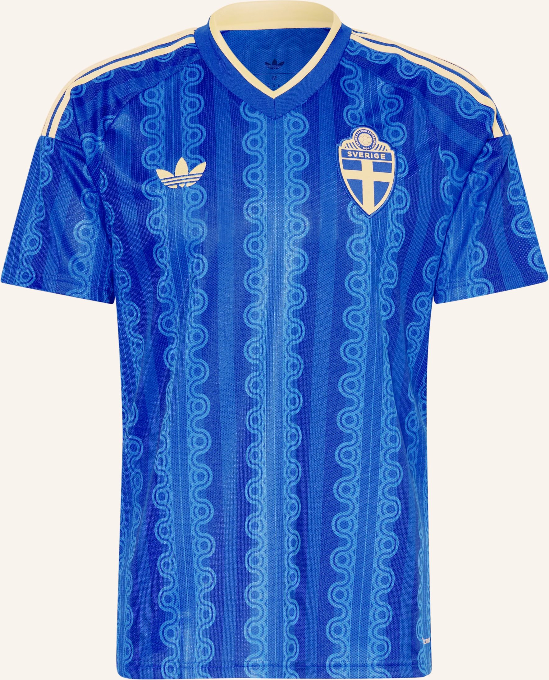 Adidas Auswärtstrikot Schweden 26 blau