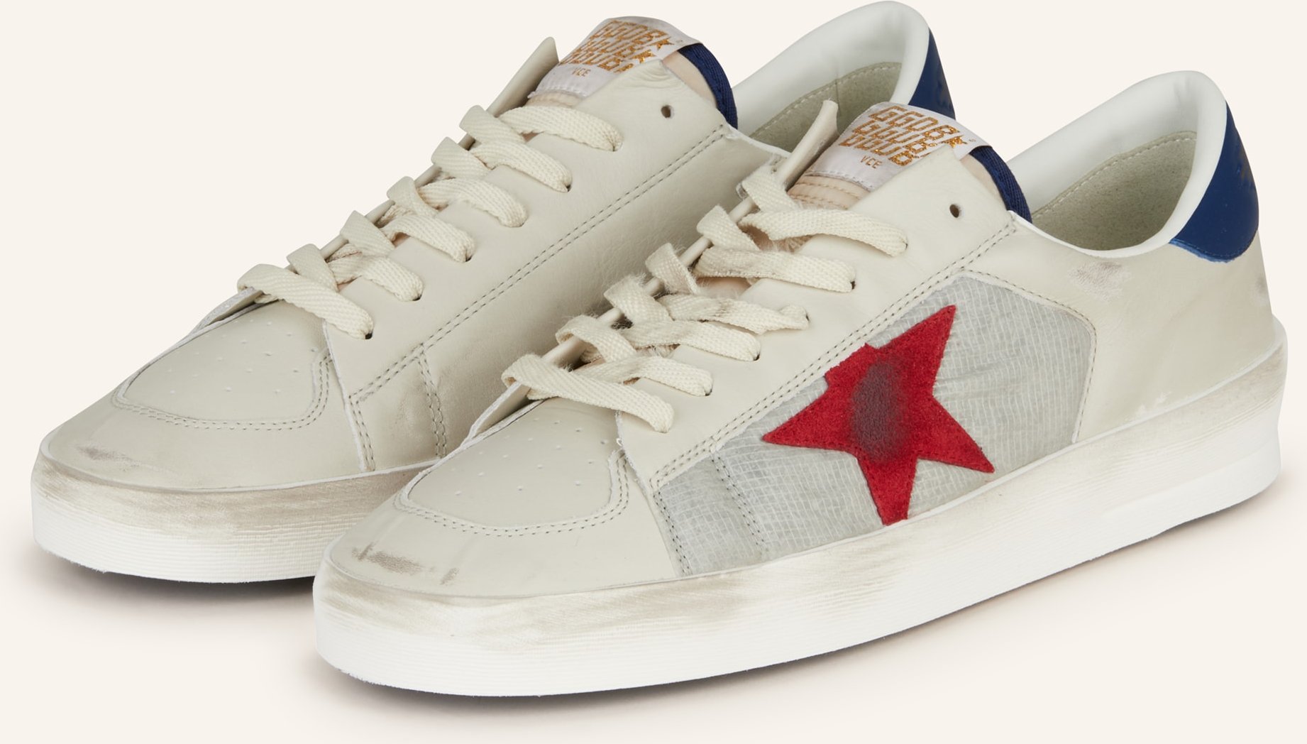 Golden Goose Sneaker Stardan weiss