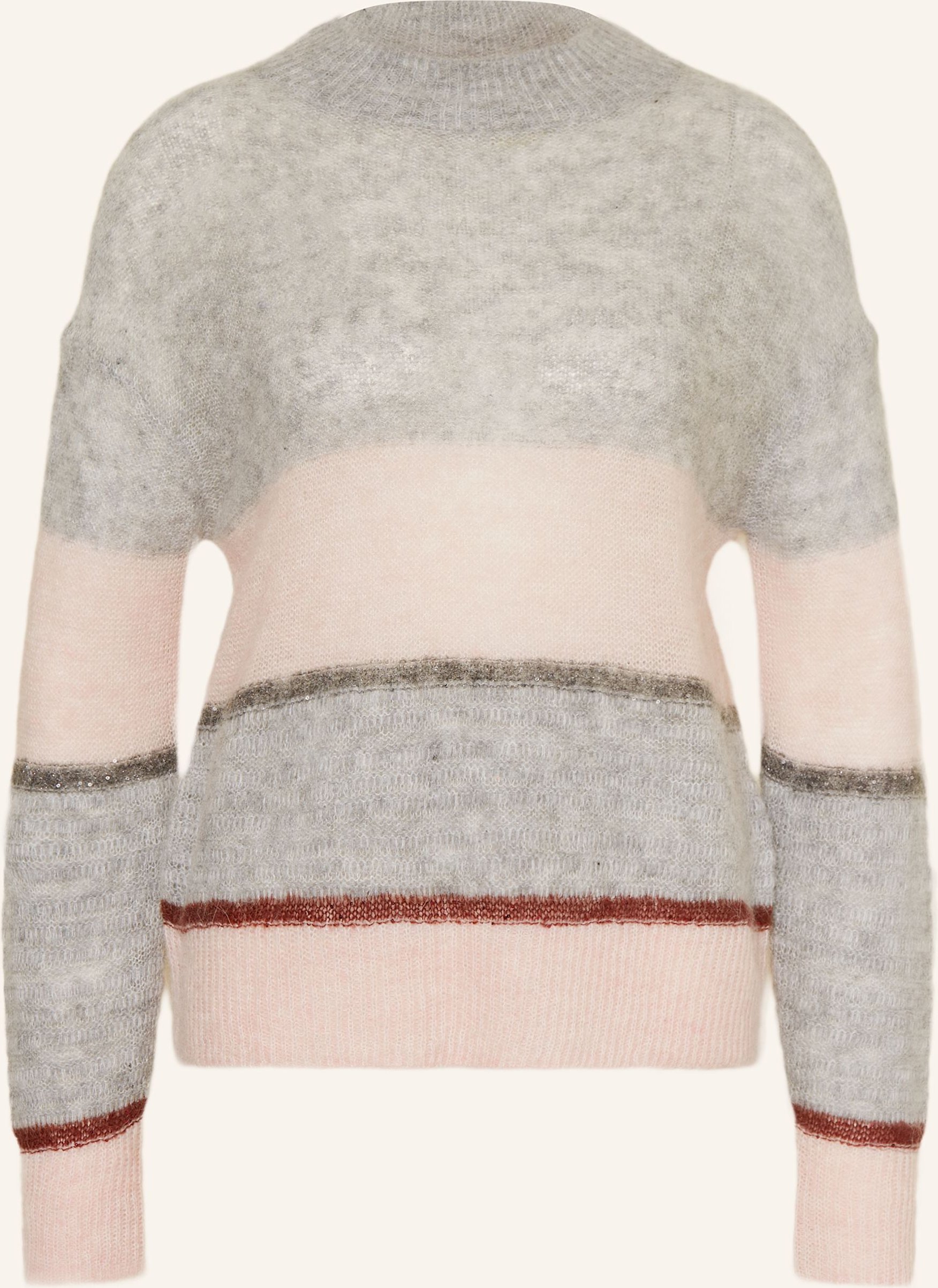 Thumbnail - S.Oliver Black Label Pullover Mit Pailletten grau