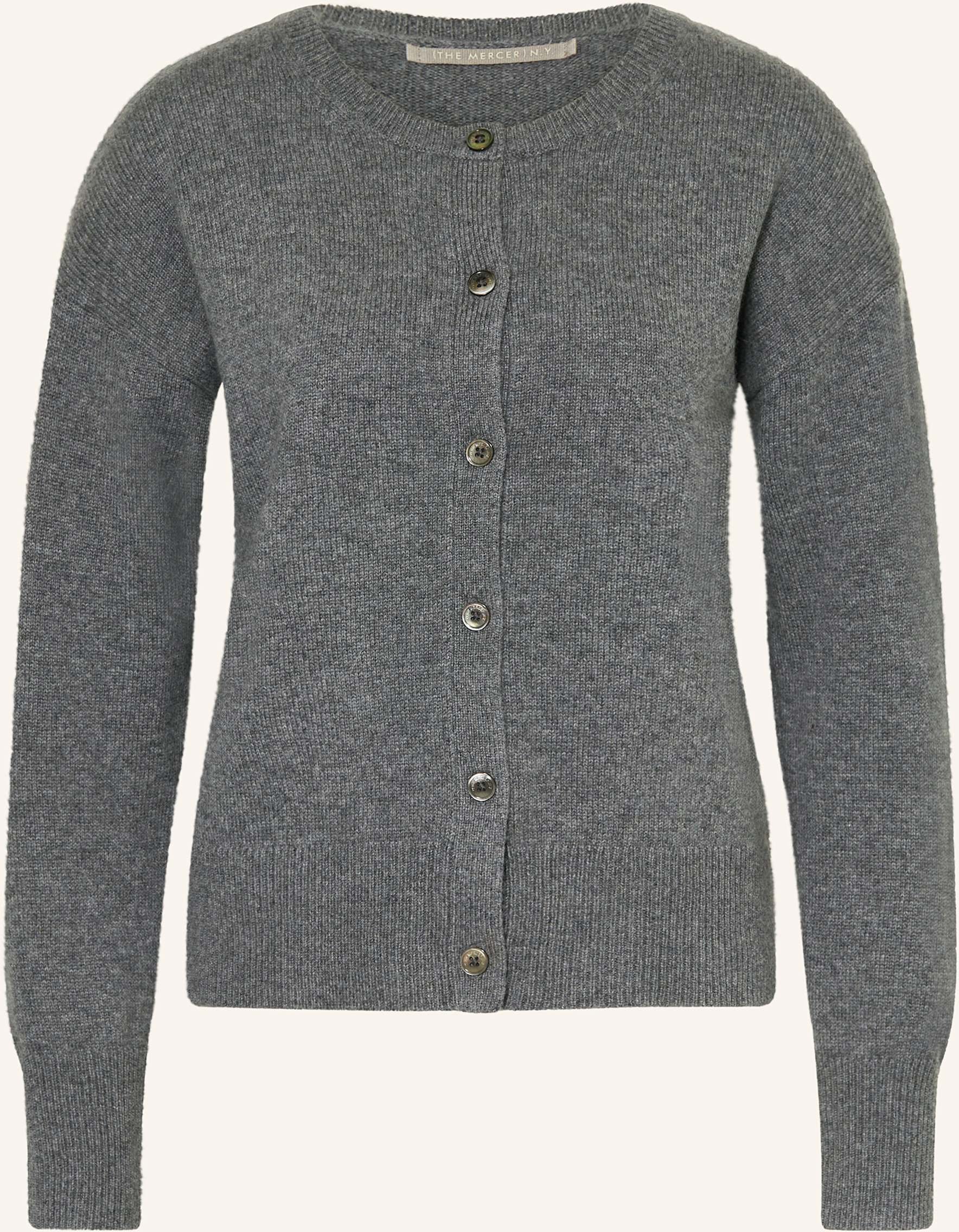 (The Mercer) N.Y. Strickjacke Aus Cashmere grau
