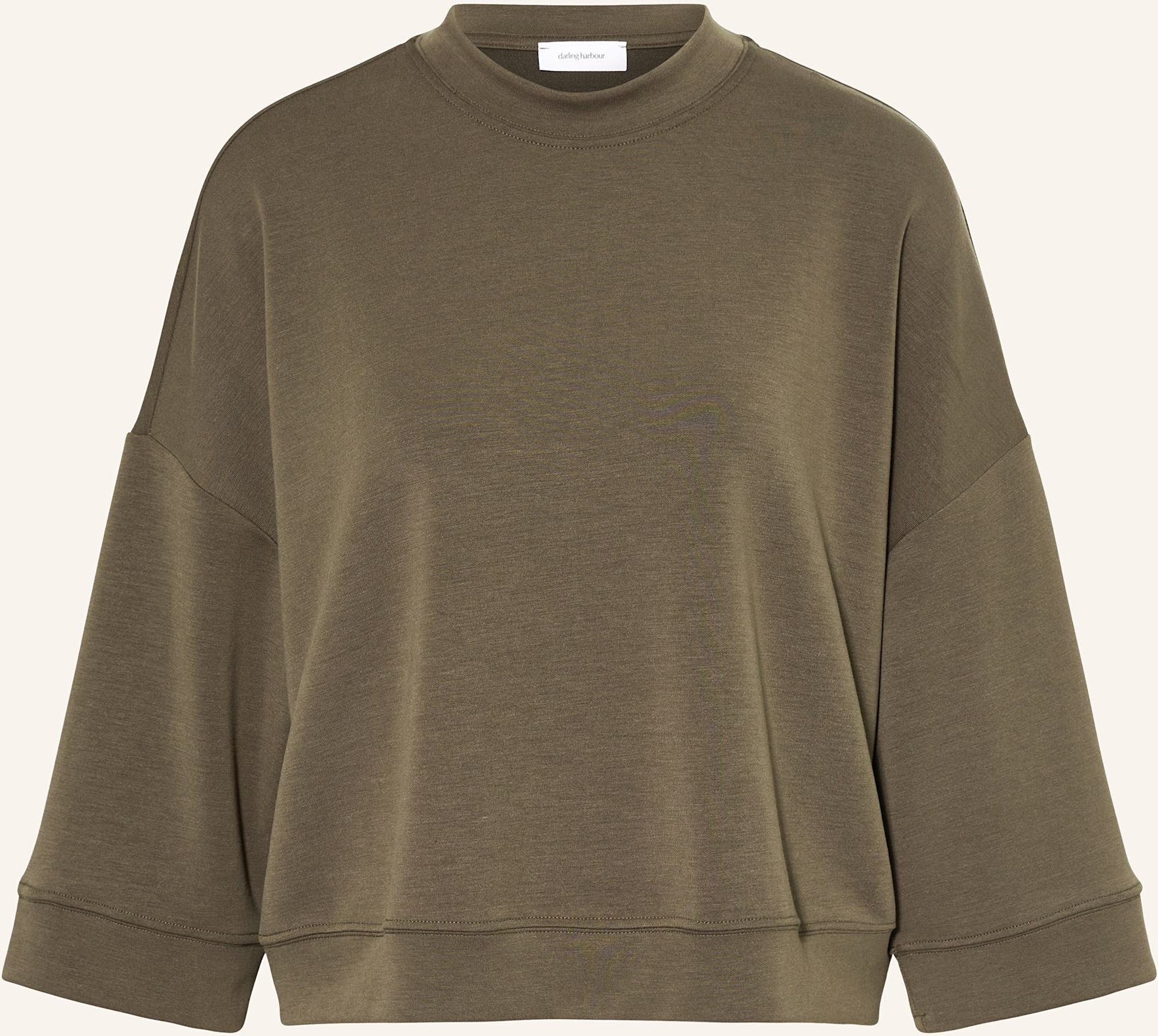 Darling Harbour Cropped-Shirt Mit 3/4-Arm gruen