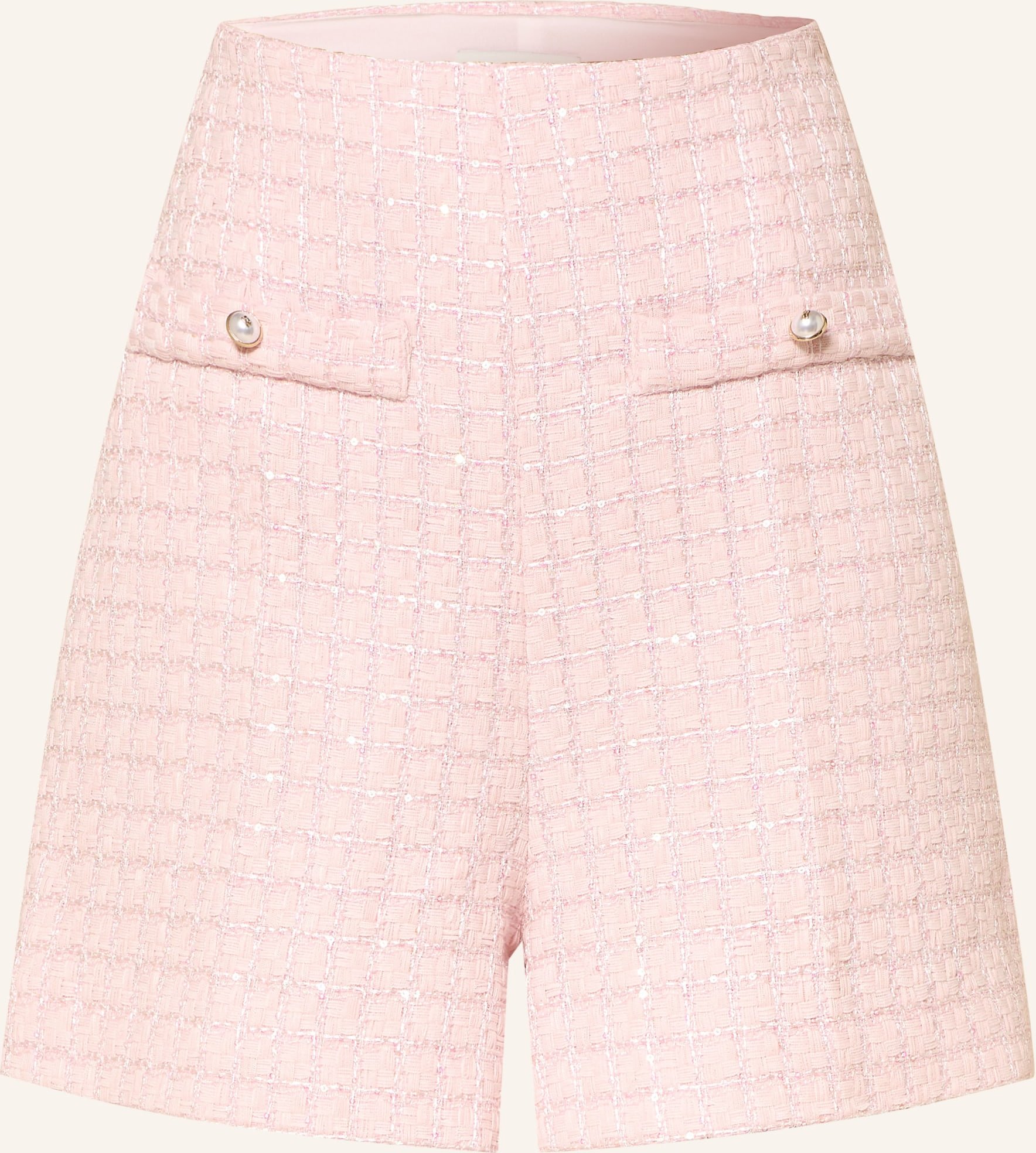 Sandro Tweed-Shorts pink