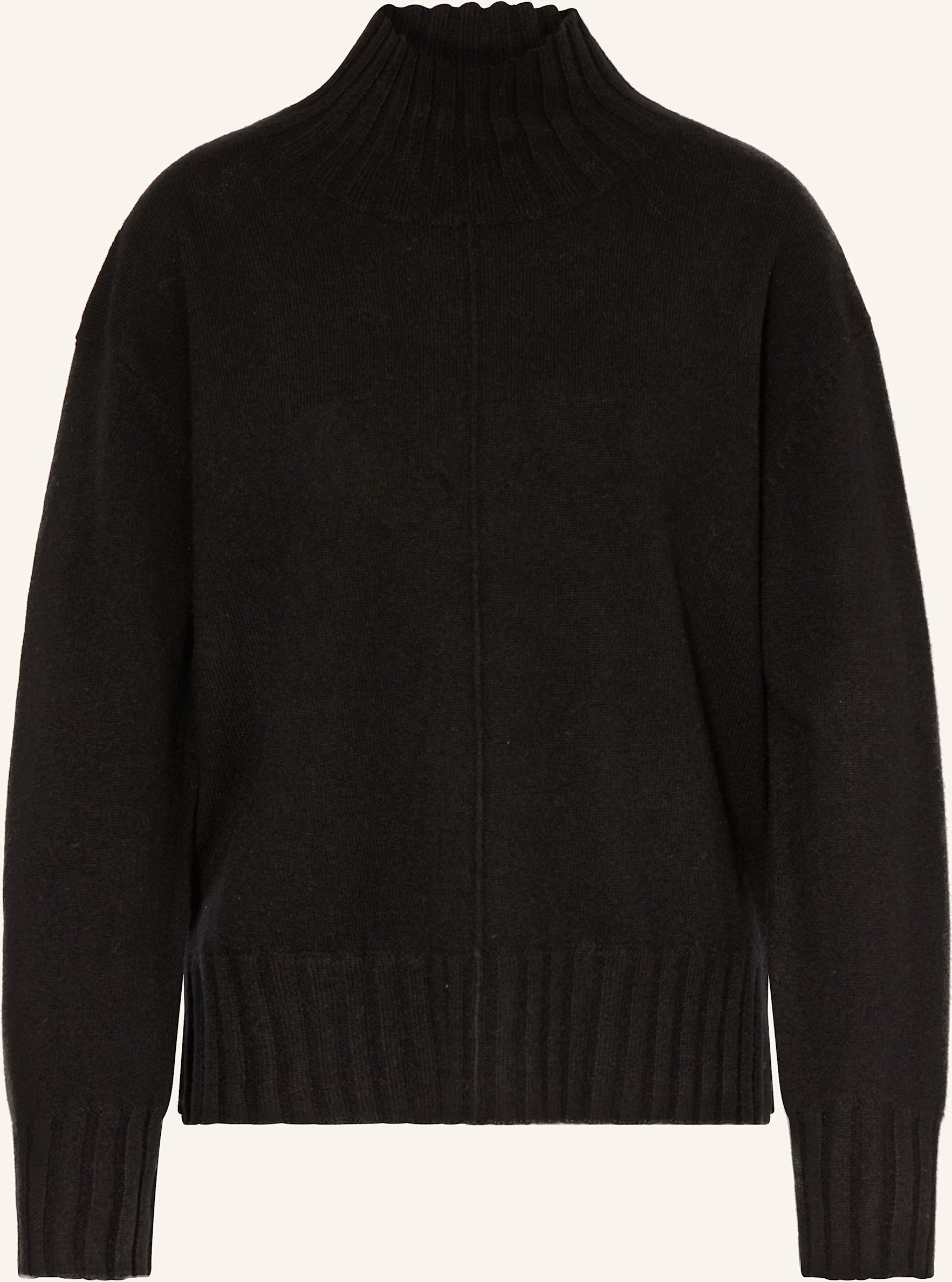 Thumbnail - Mos Mosh Cashmere-Pullover Mmaima Mit Seide schwarz