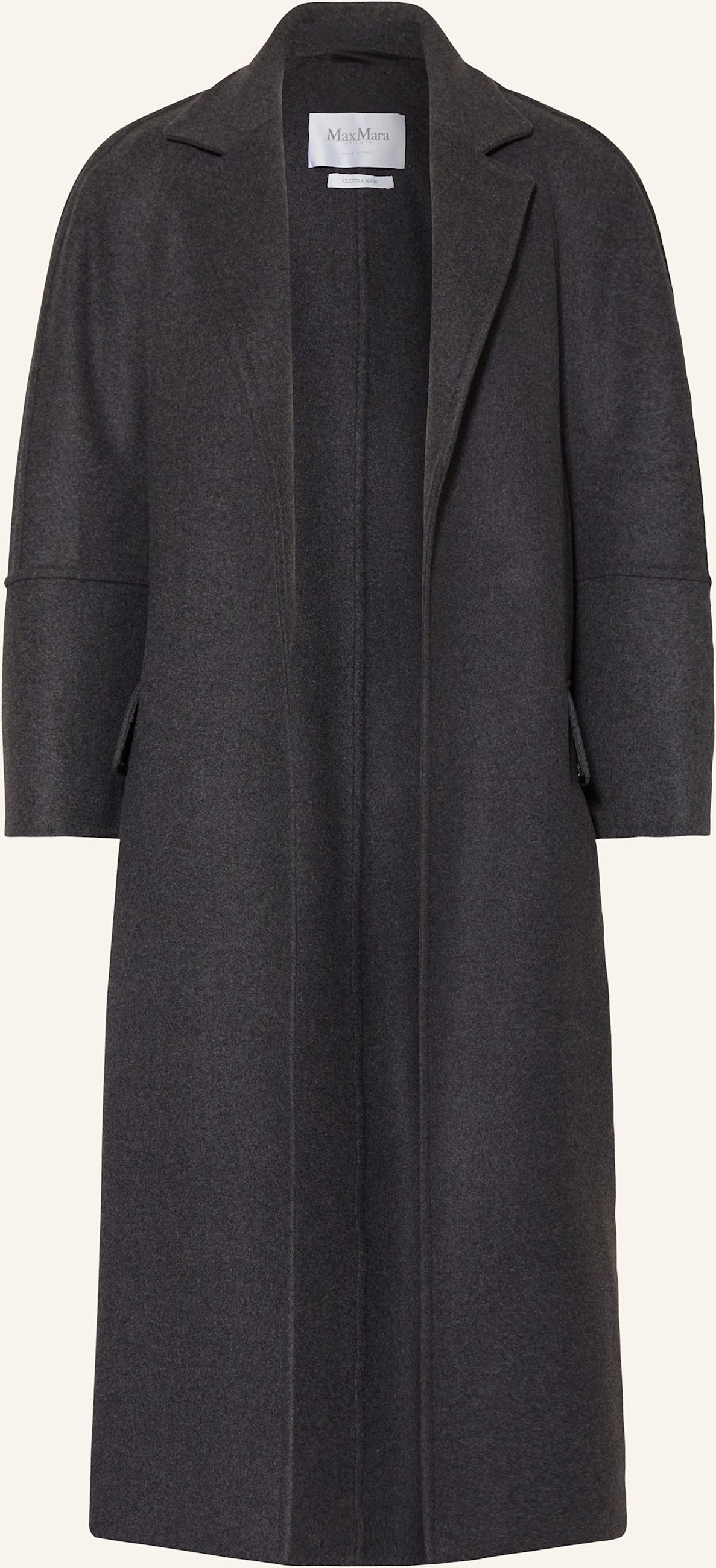 Max Mara Wollmantel Asburgo Mit Cashmere grau