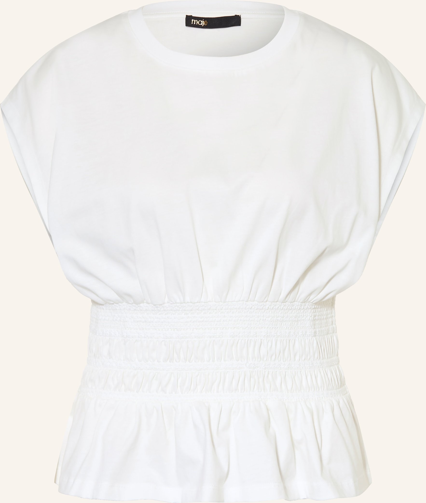 Maje T-Shirt Tamali weiss