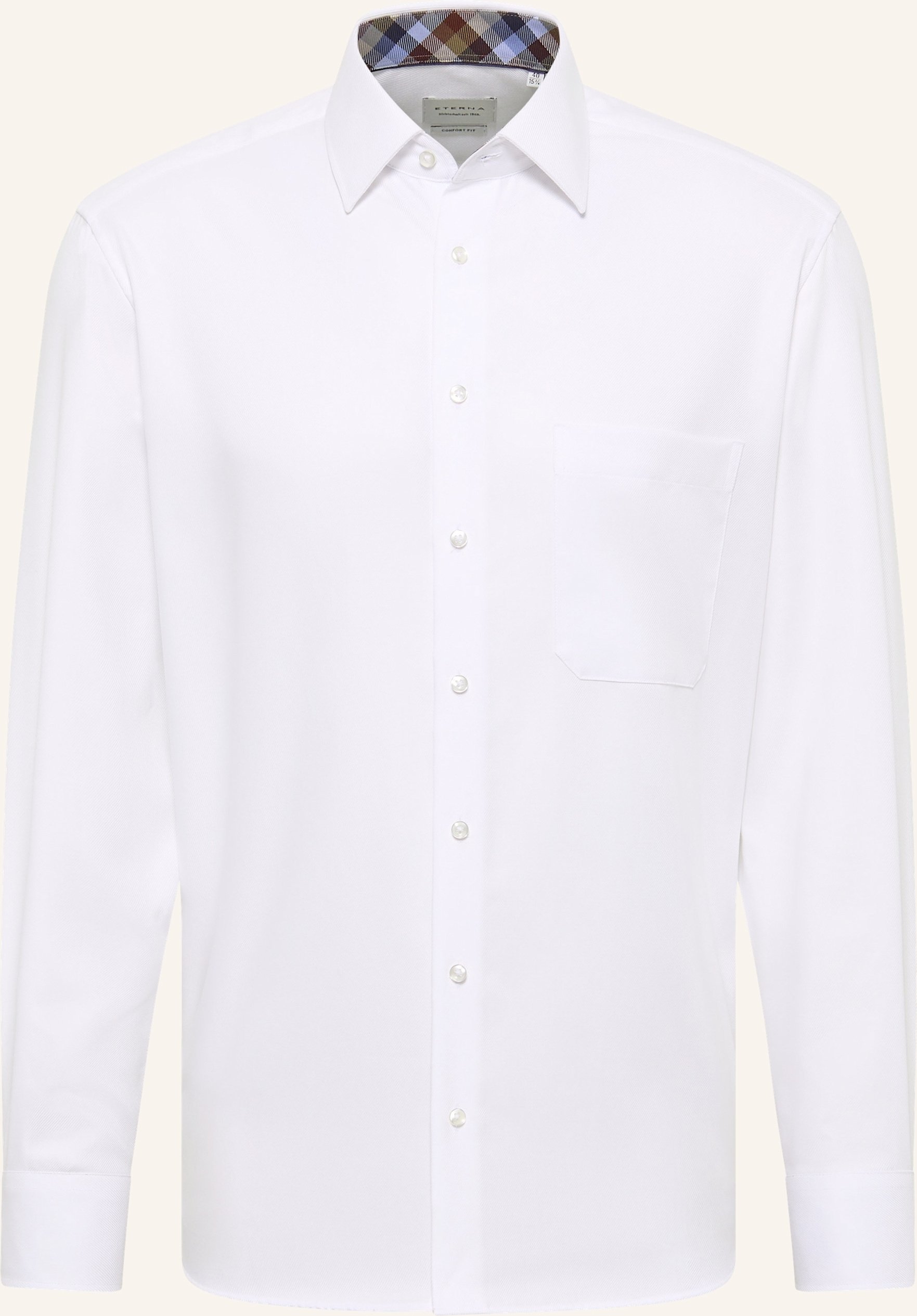 Eterna Hemd Comfort Fit weiss