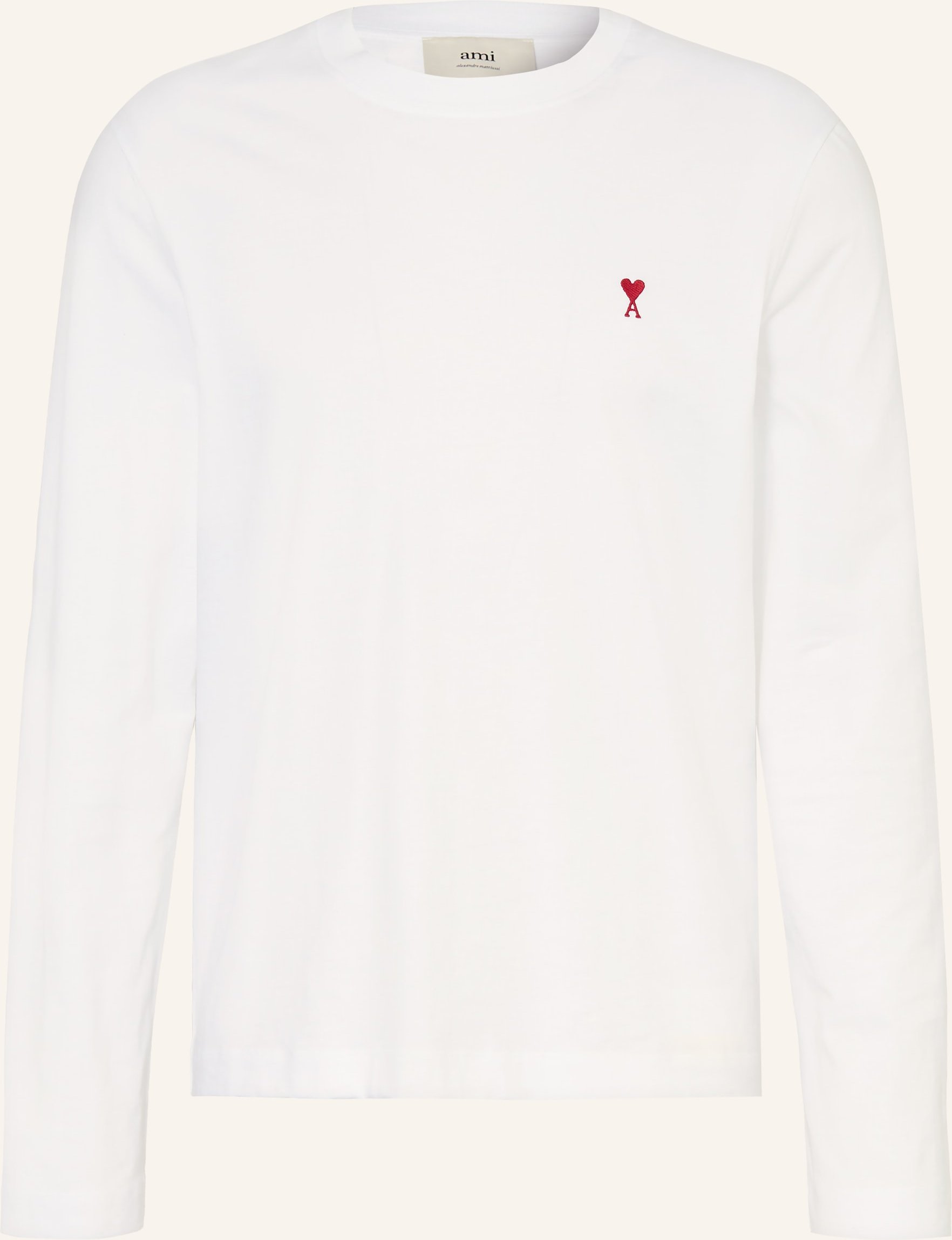 Ami Paris Longsleeve weiss