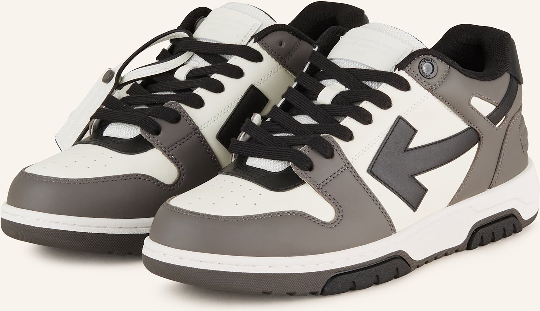 Off-White Sneaker Out Of Office grau