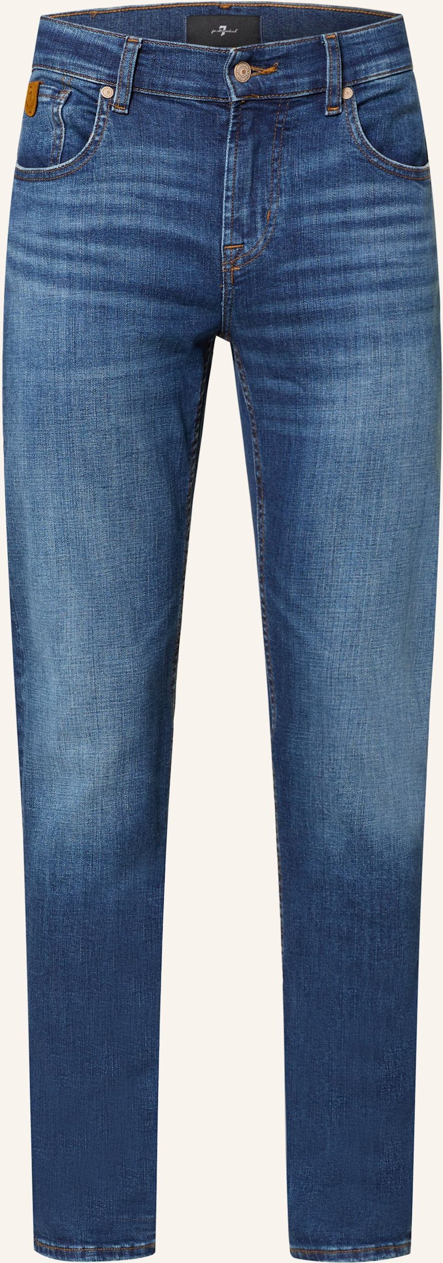 7 For All Mankind Jeans Slimmy Tapered Slim Fit blau
