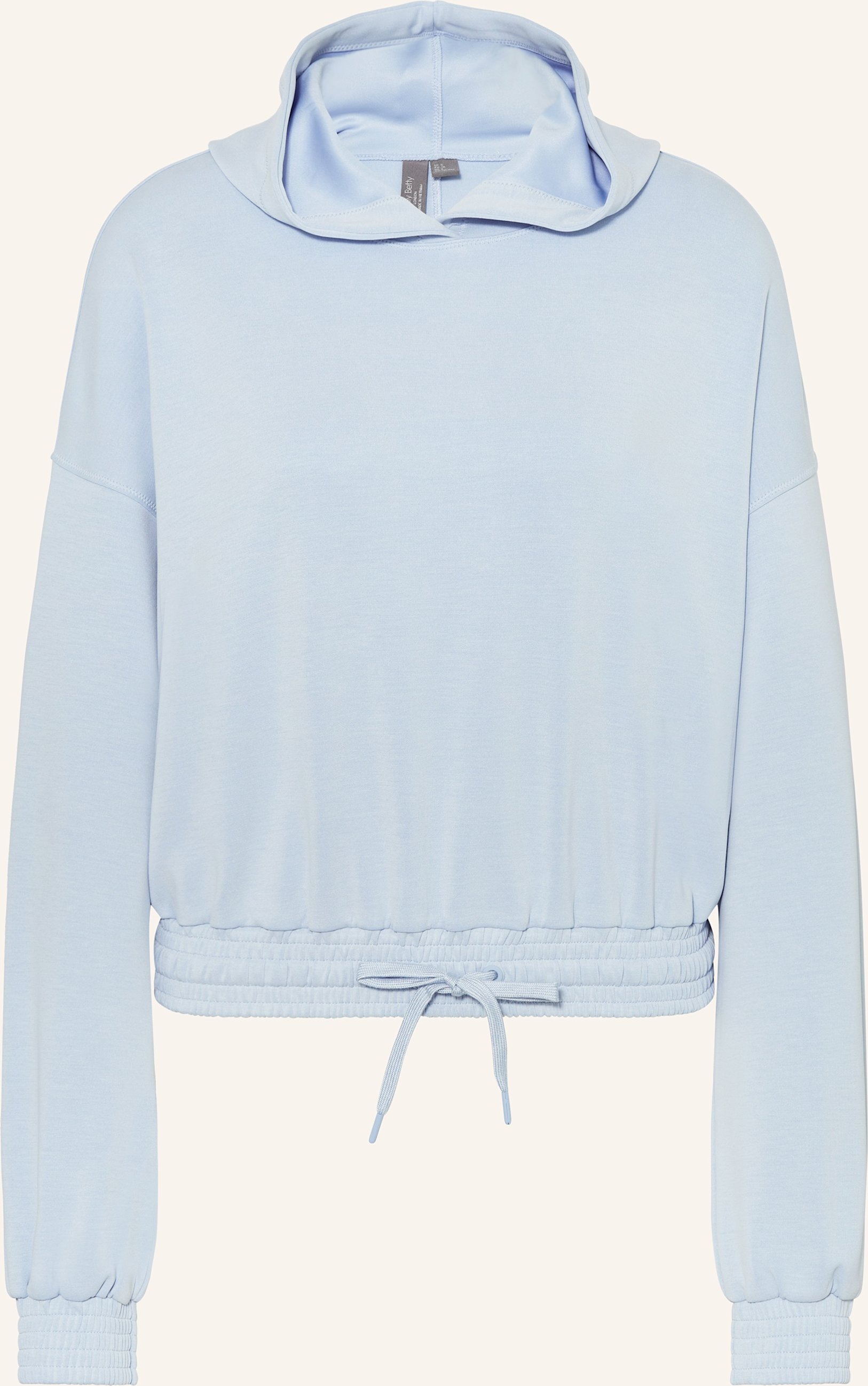 Sweaty Betty Hoodie Sand Wash blau