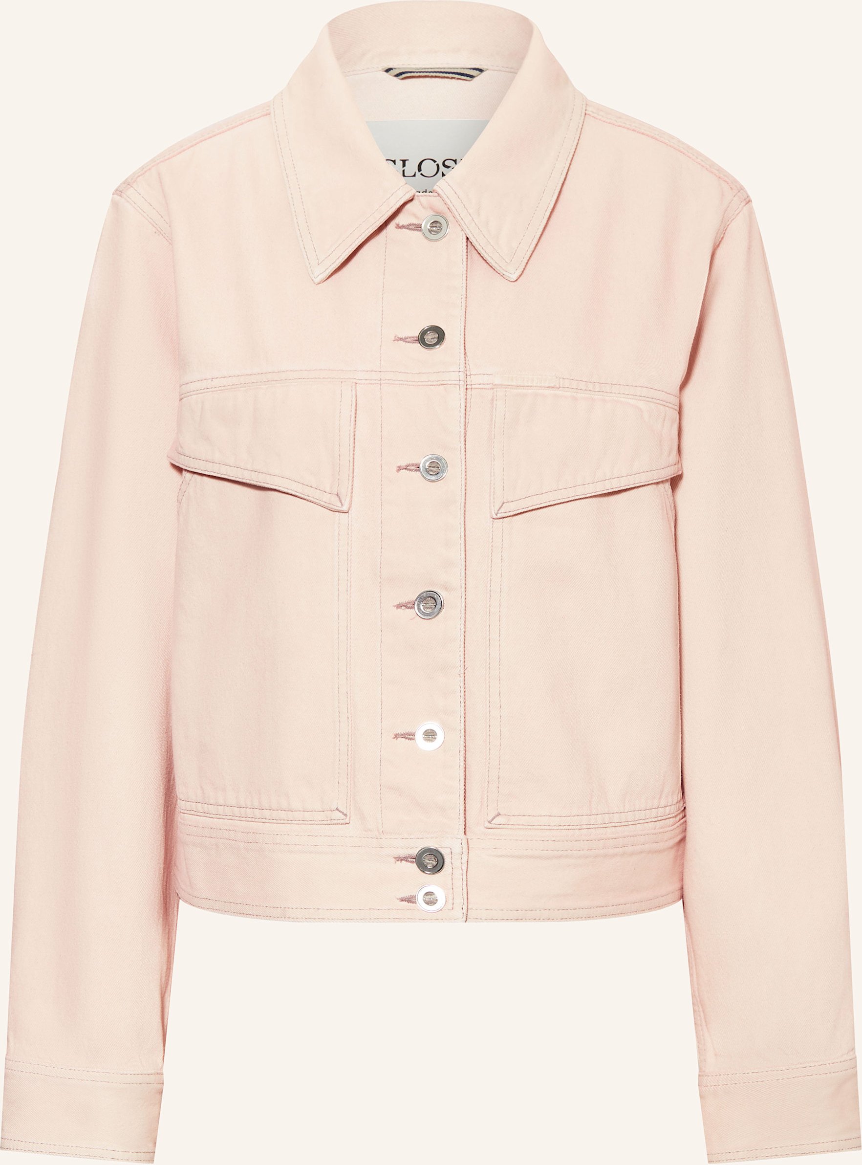 Closed Jeansjacke rosa
