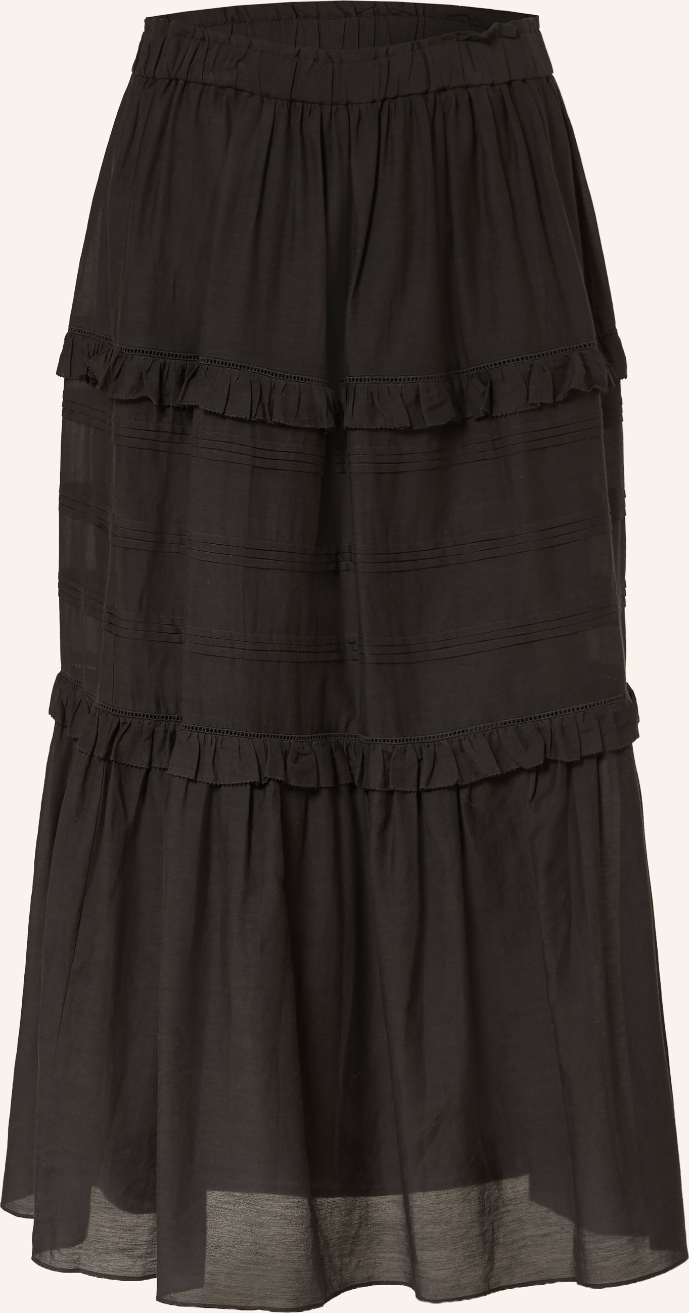 Marant Étoile Rock Volodia Mit Rüschen schwarz