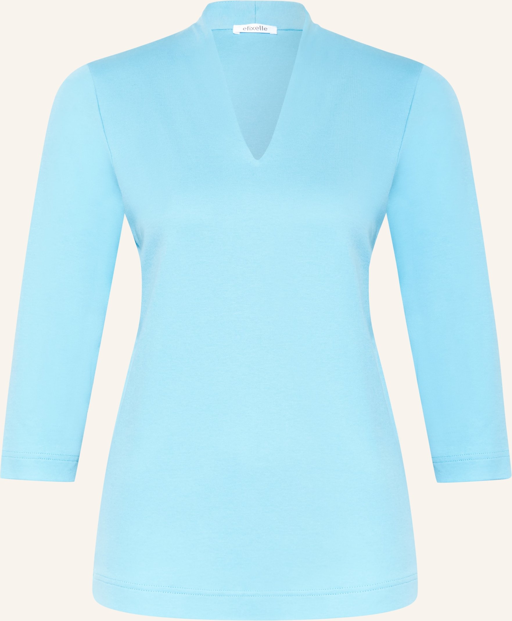 Efixelle Shirt Mit 3/4-Arm blau
