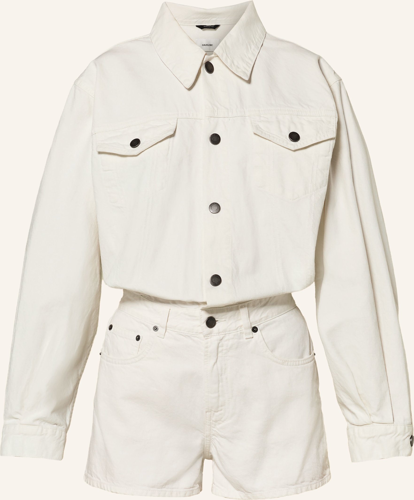 Haikure Jeans-Jumpsuit Elle weiss