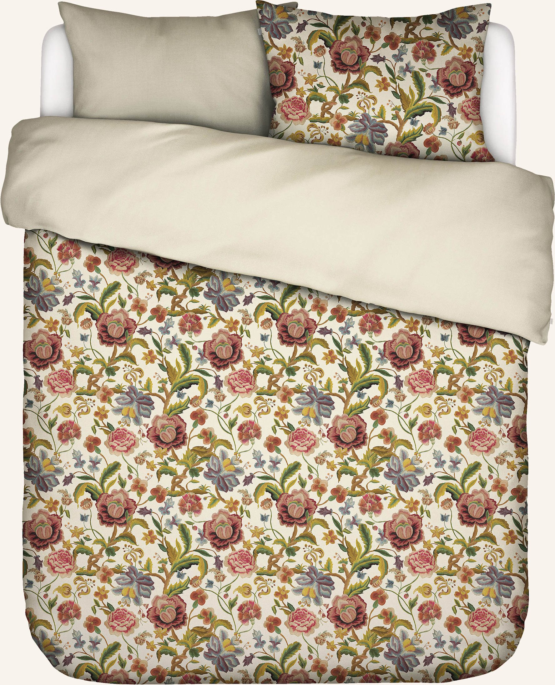 Essenza Bettwäsche Rosrlina Zum Wenden beige