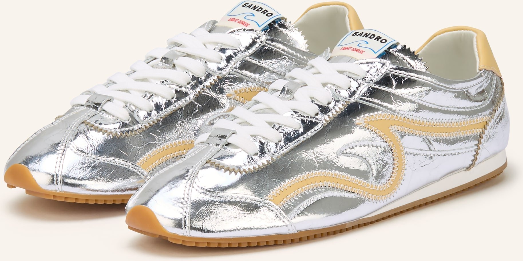 Sandro Sneaker silber