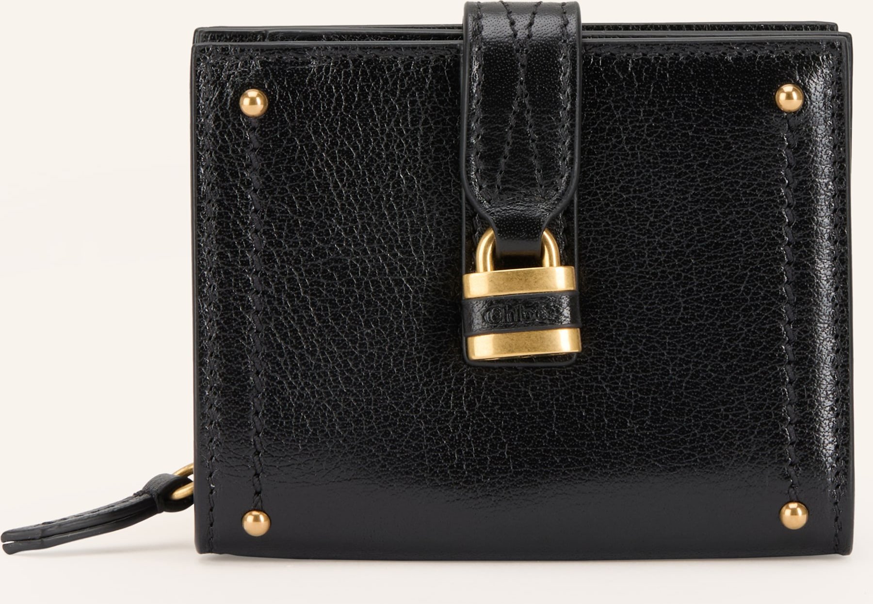 Chloé Geldbörse Paddington schwarz