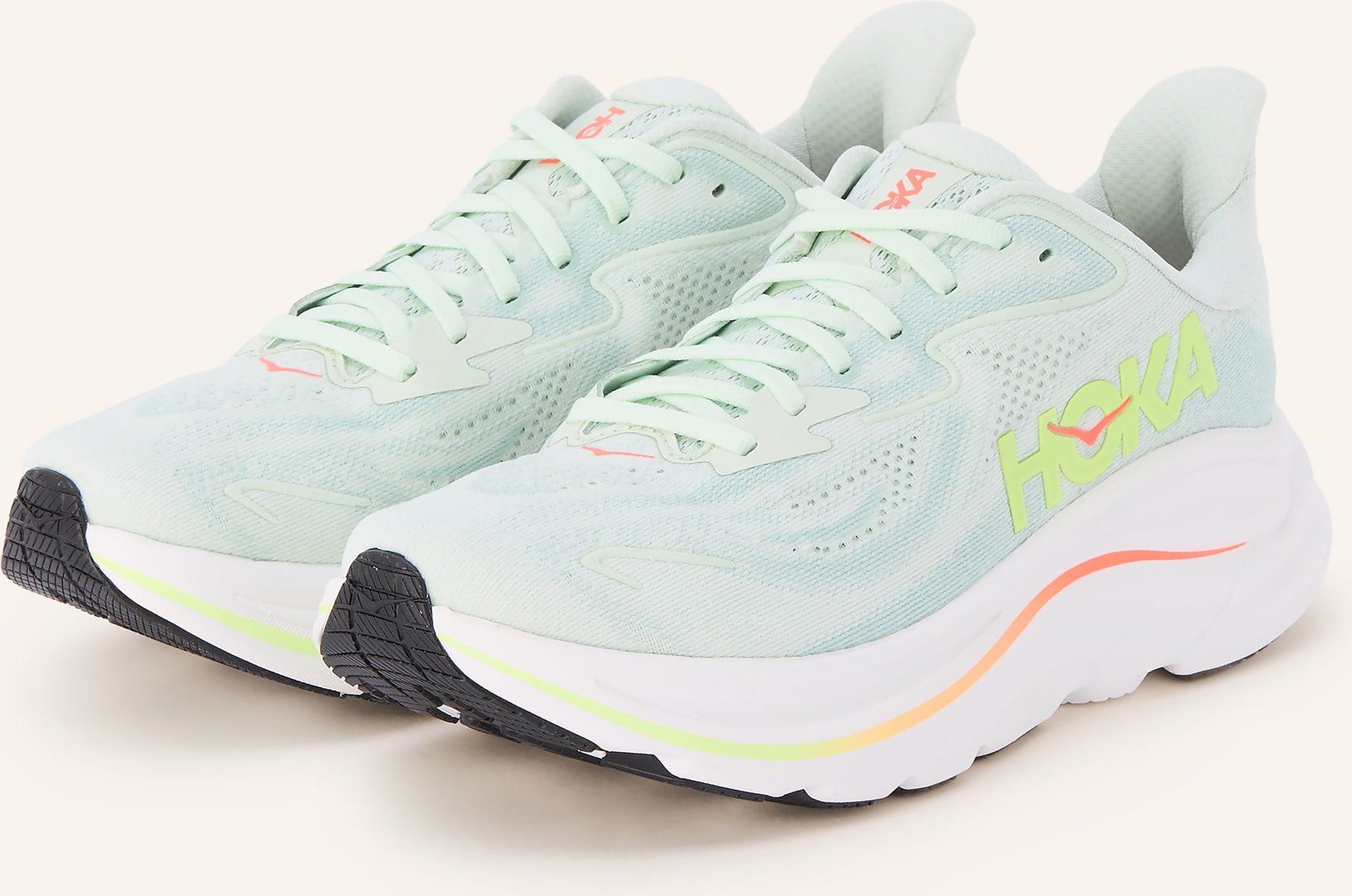 Hoka Laufschuhe Clifton 10 weiss