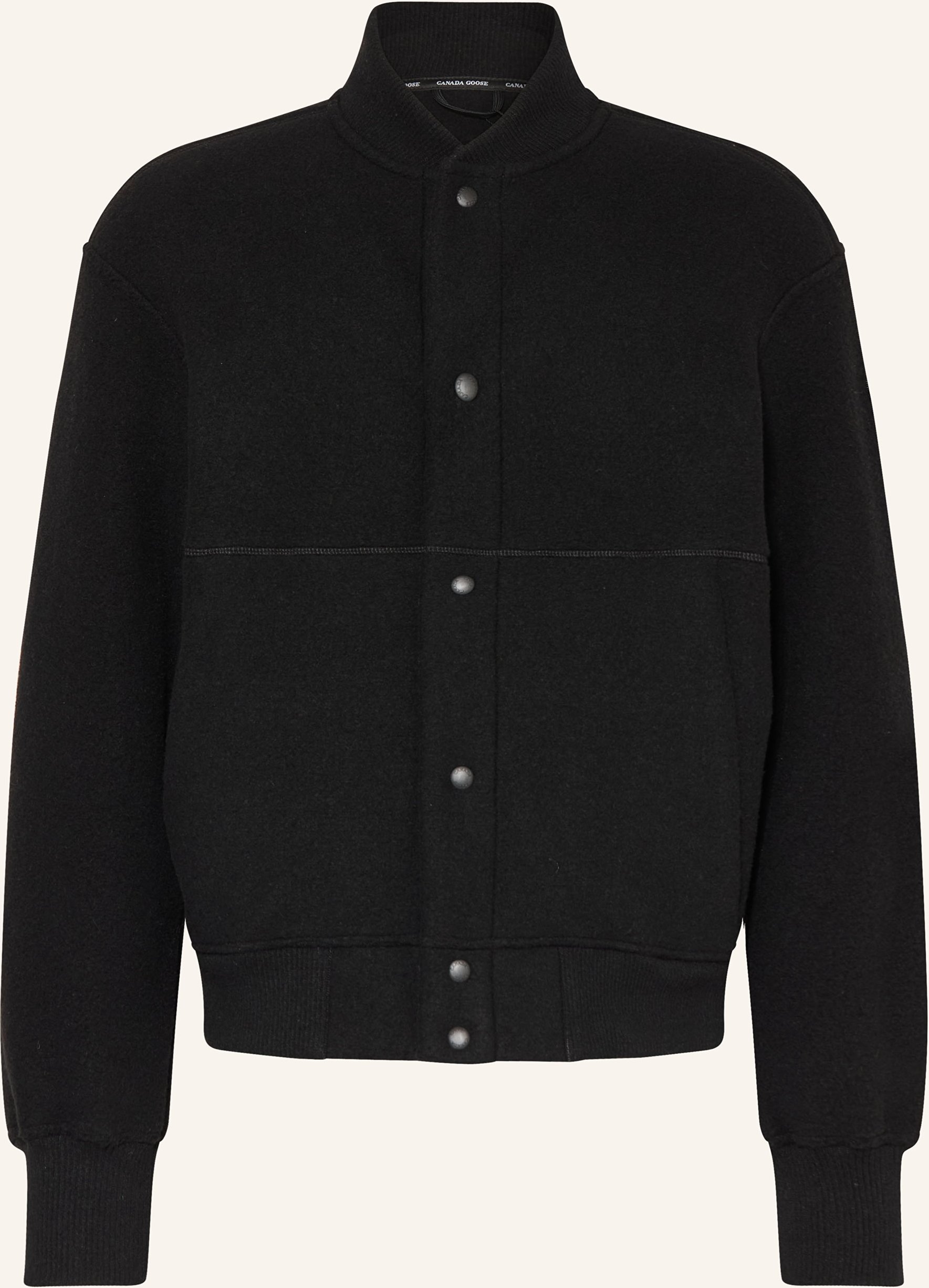 Canada Goose College-Jacke Hudson schwarz