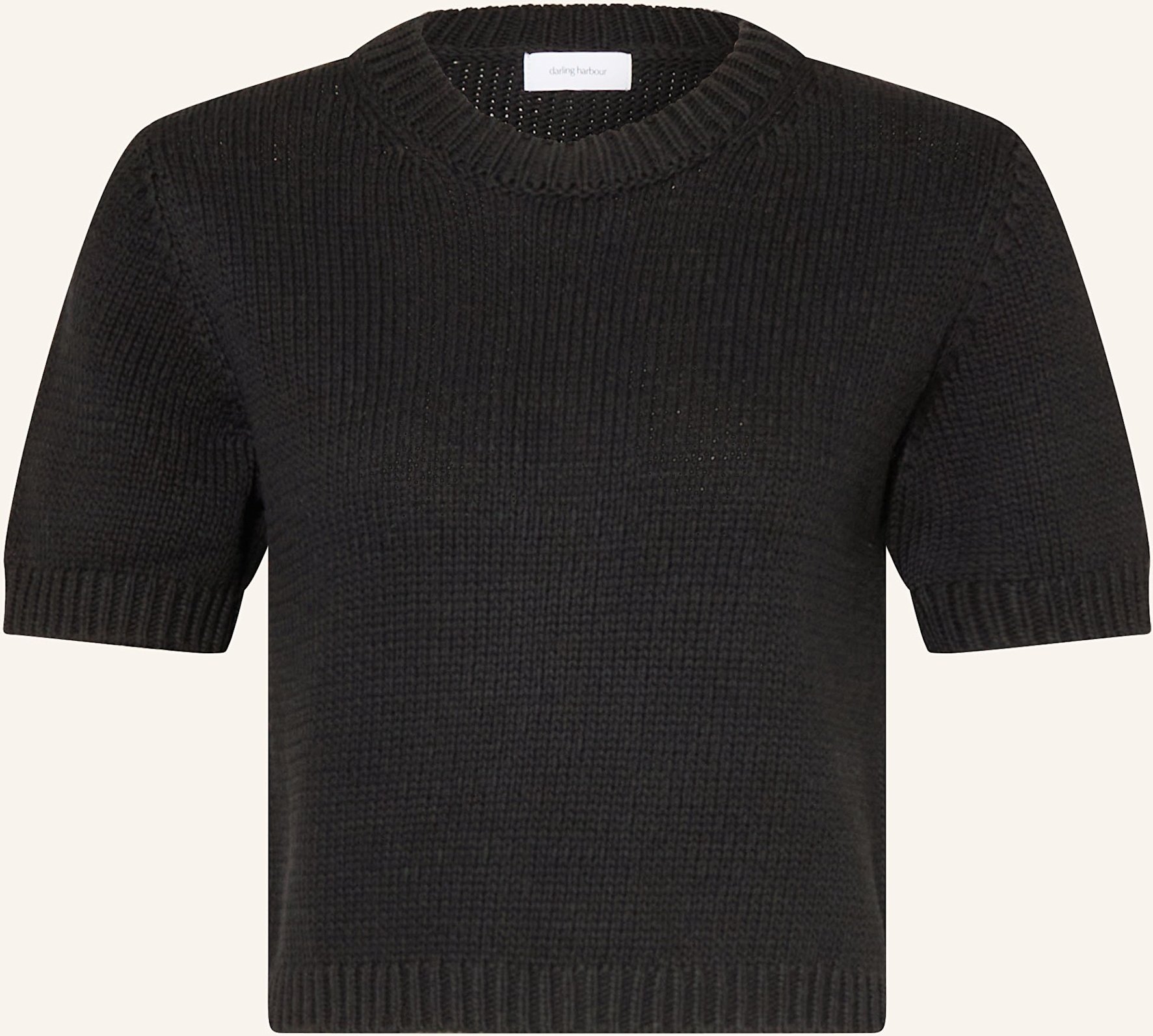 Darling Harbour Strickshirt schwarz