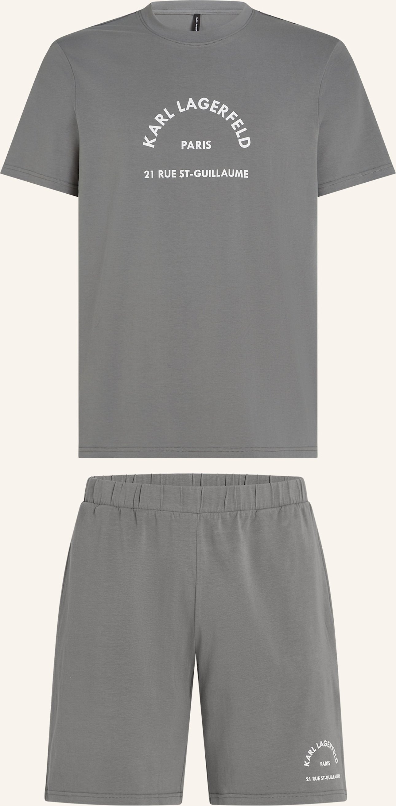 Karl Lagerfeld Nachtwäsche grau