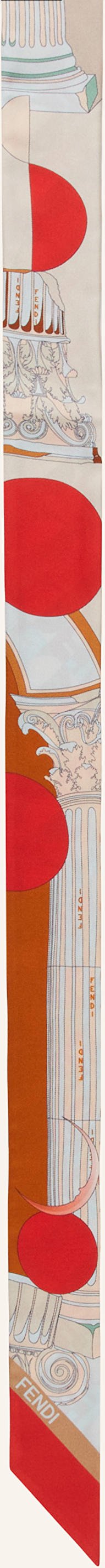 Fendi Seidentuch braun