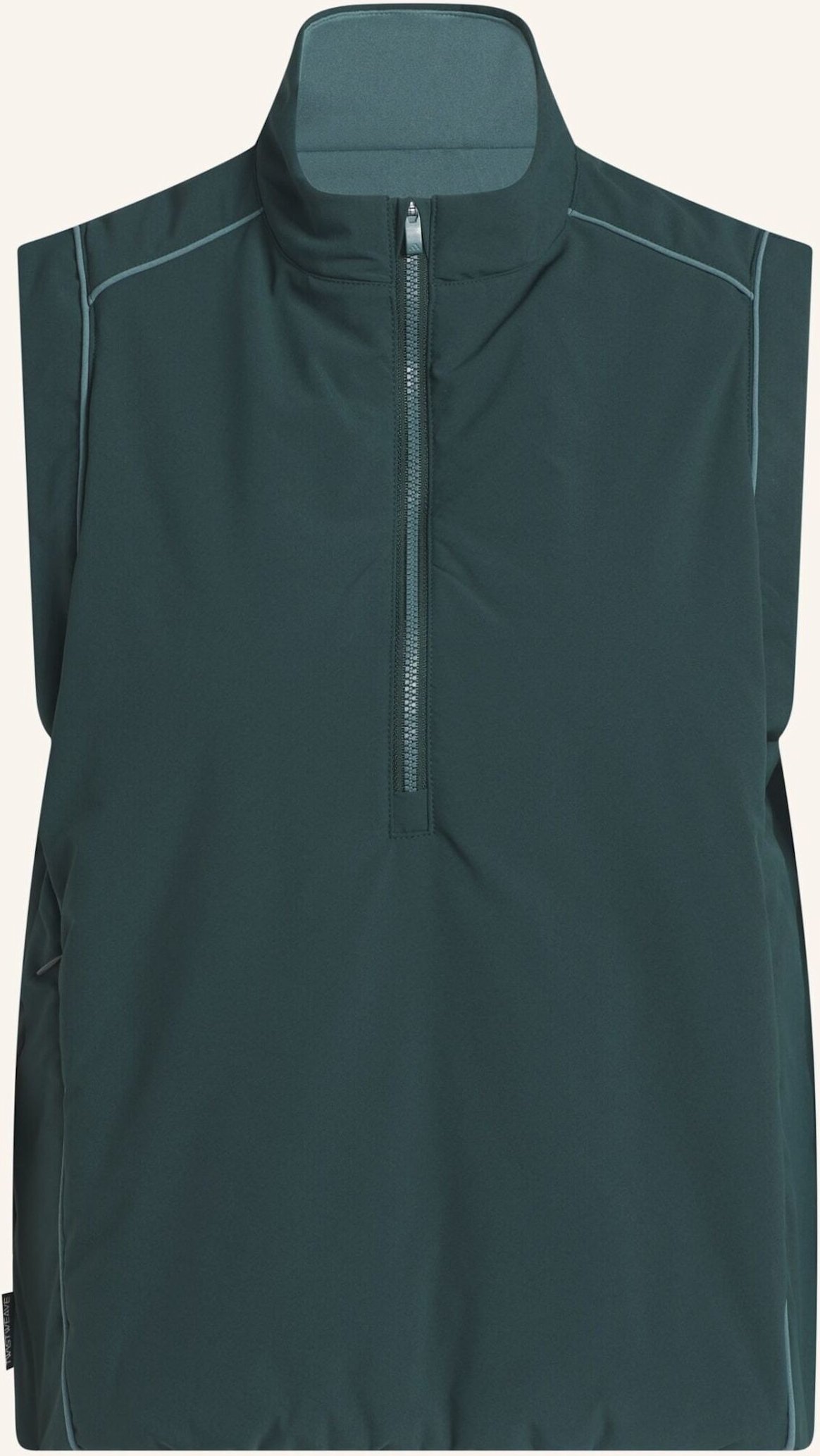 Adidas Beyond Twistweave Loose Quarter-Zip Weste gruen