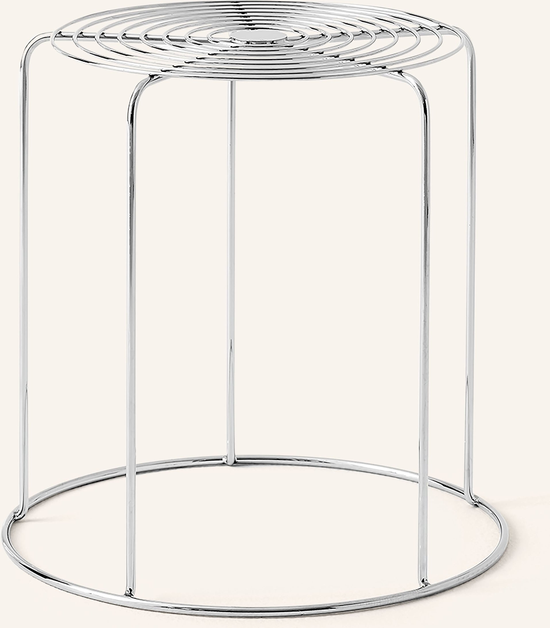 &Tradition Hocker Wire vp11 silber