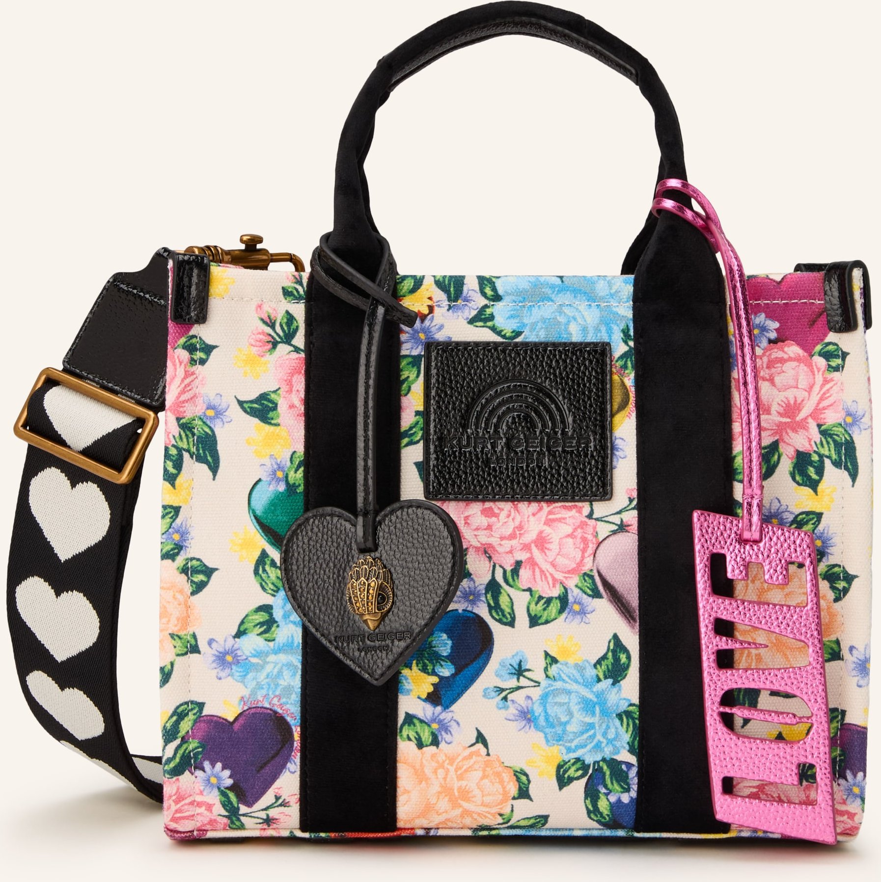 Kurt Geiger Shopper Southbank Small weiss