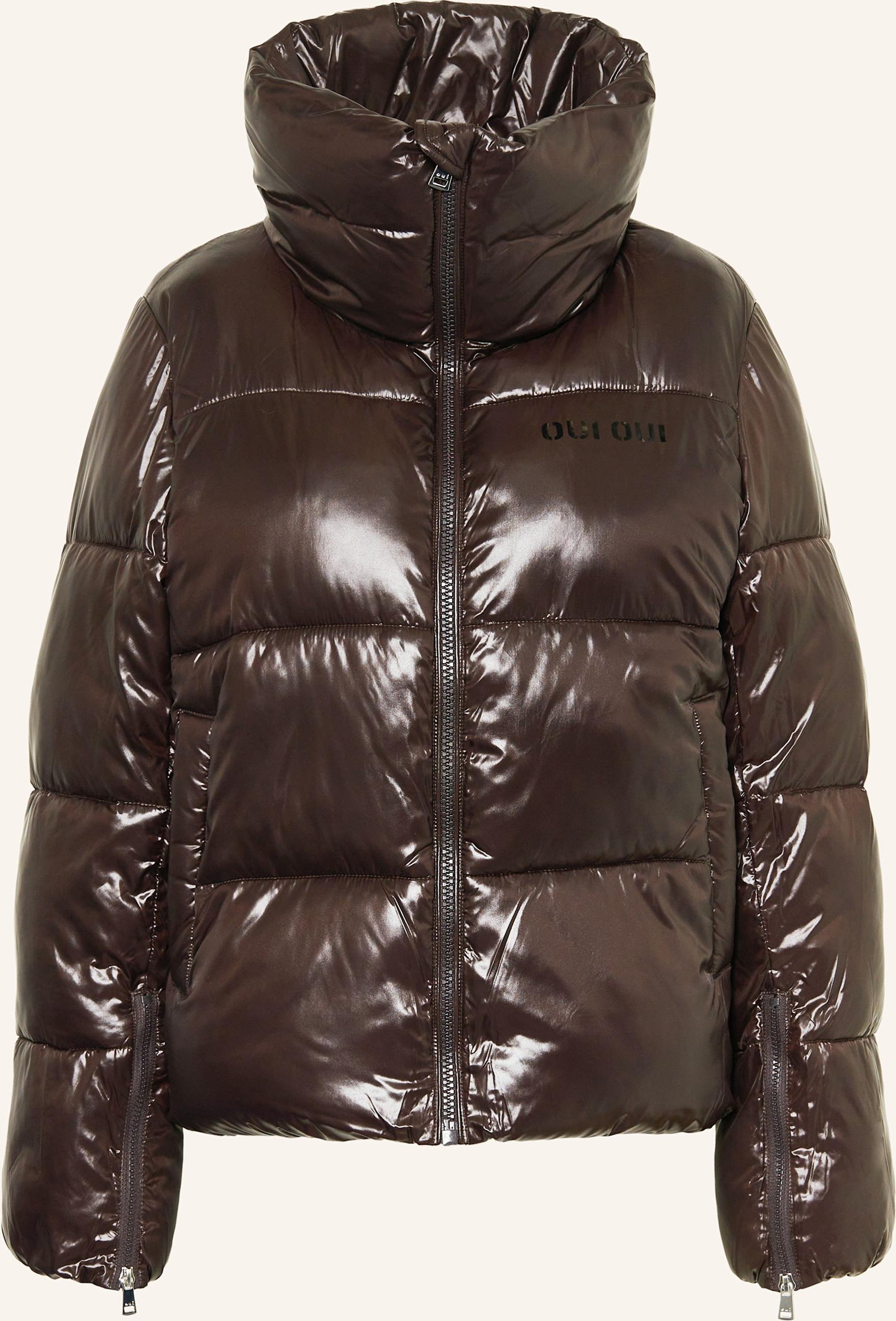 Oui Steppjacke braun