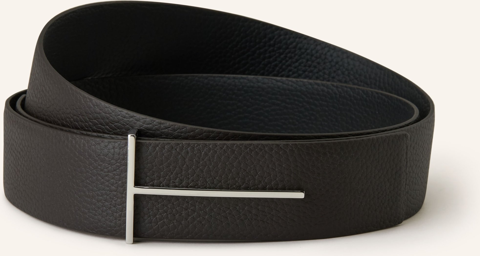 Tom Ford Ledergürtel Zum Wenden braun