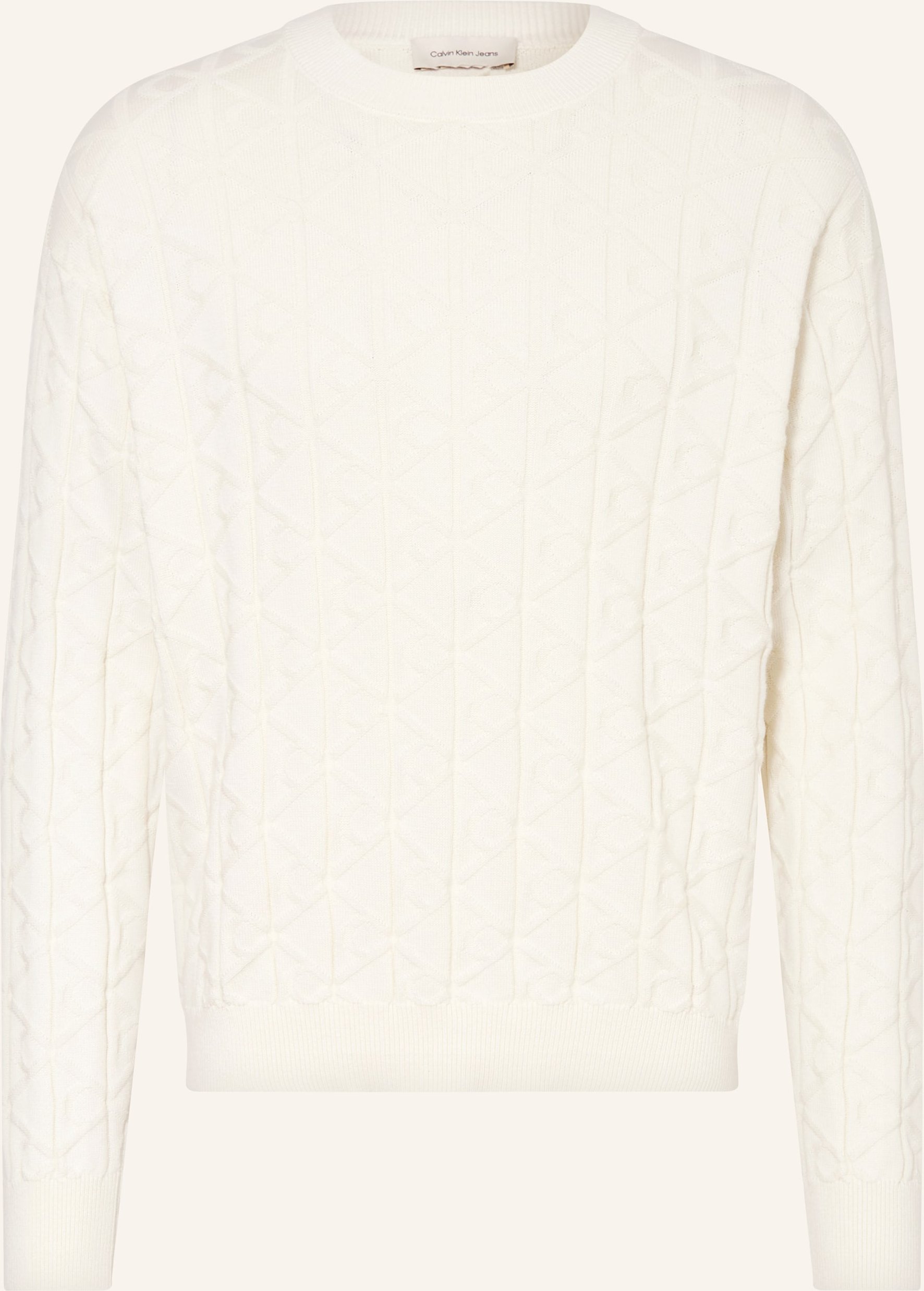 Calvin Klein Jeans Pullover beige