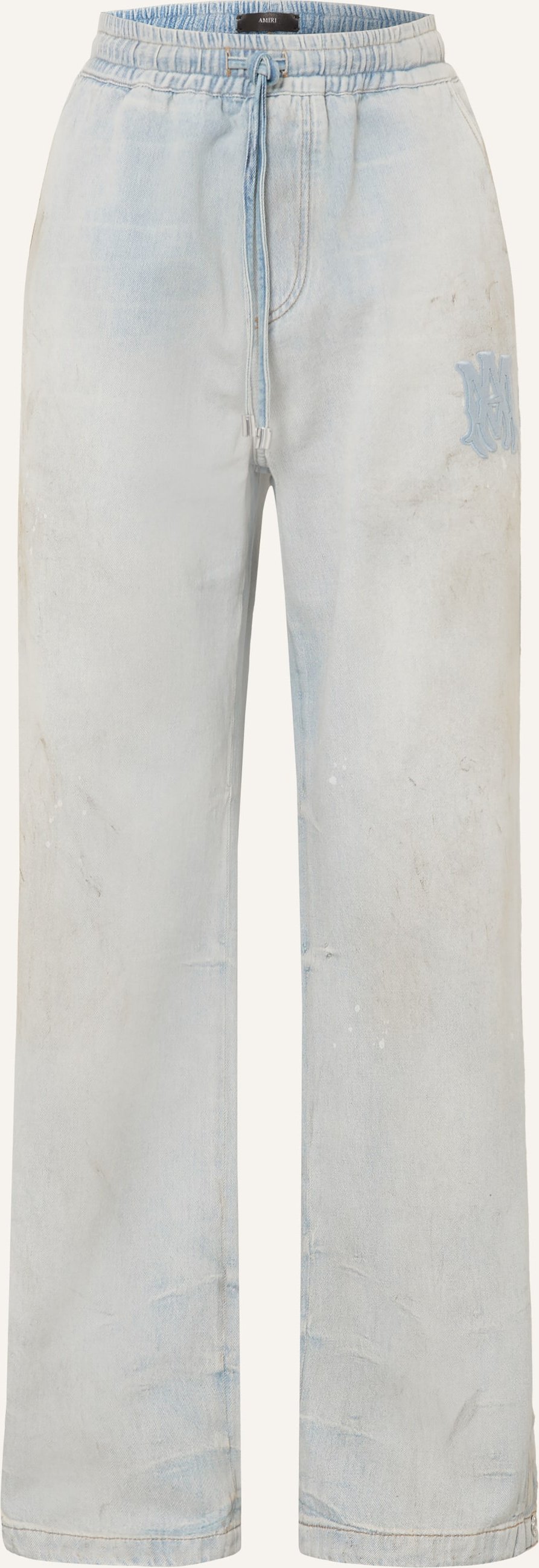 Amiri Jeans Relaxed Baggy Fit blau