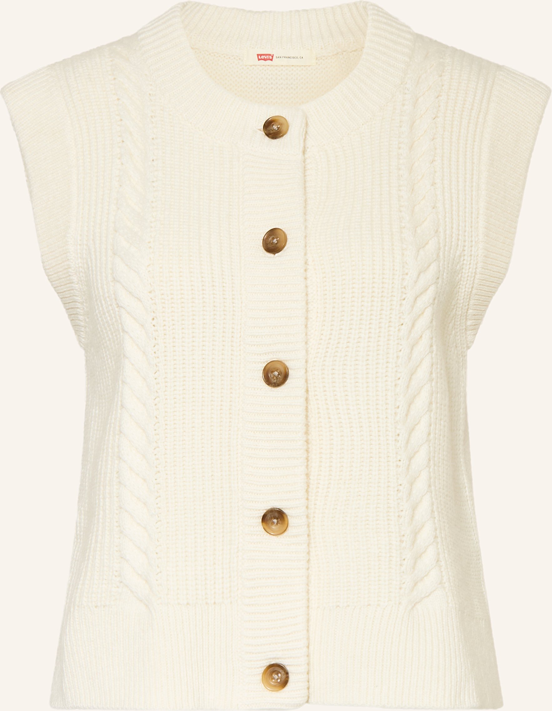 Thumbnail - Levi's® Strickweste Ines beige
